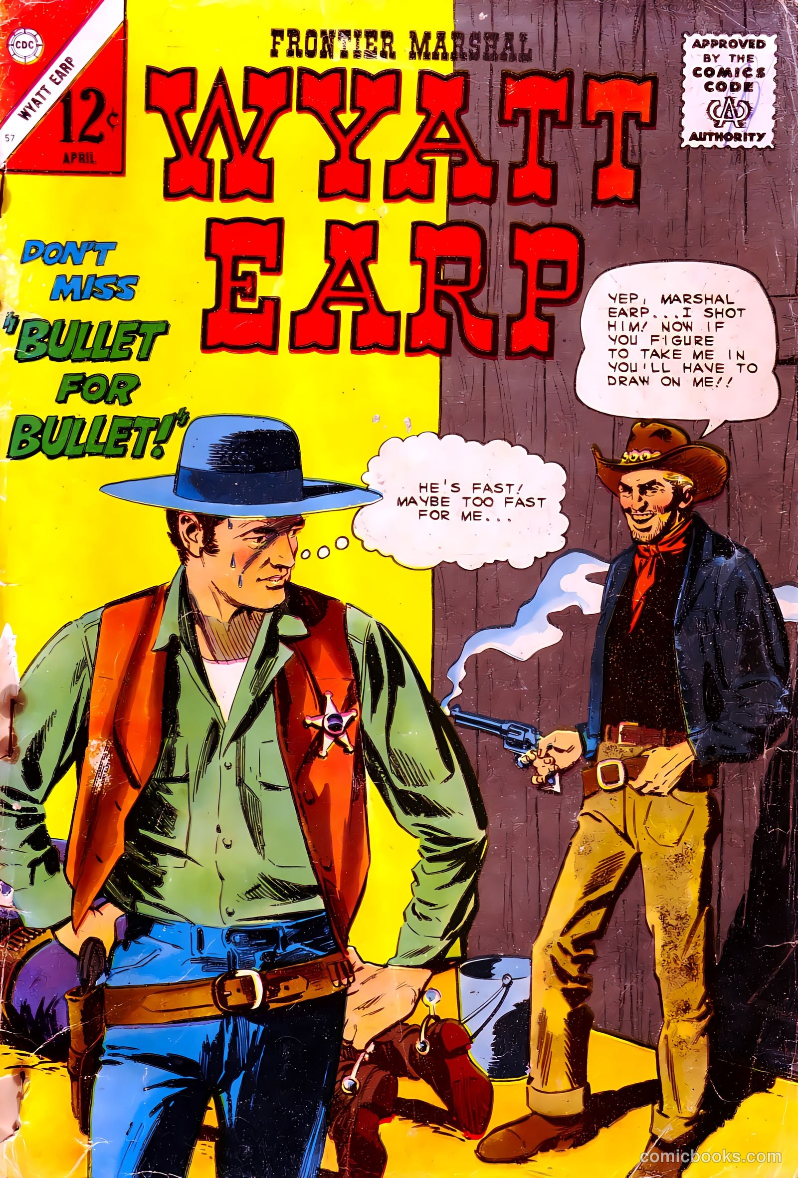 Wyatt Earp, Frontier Marshal #57