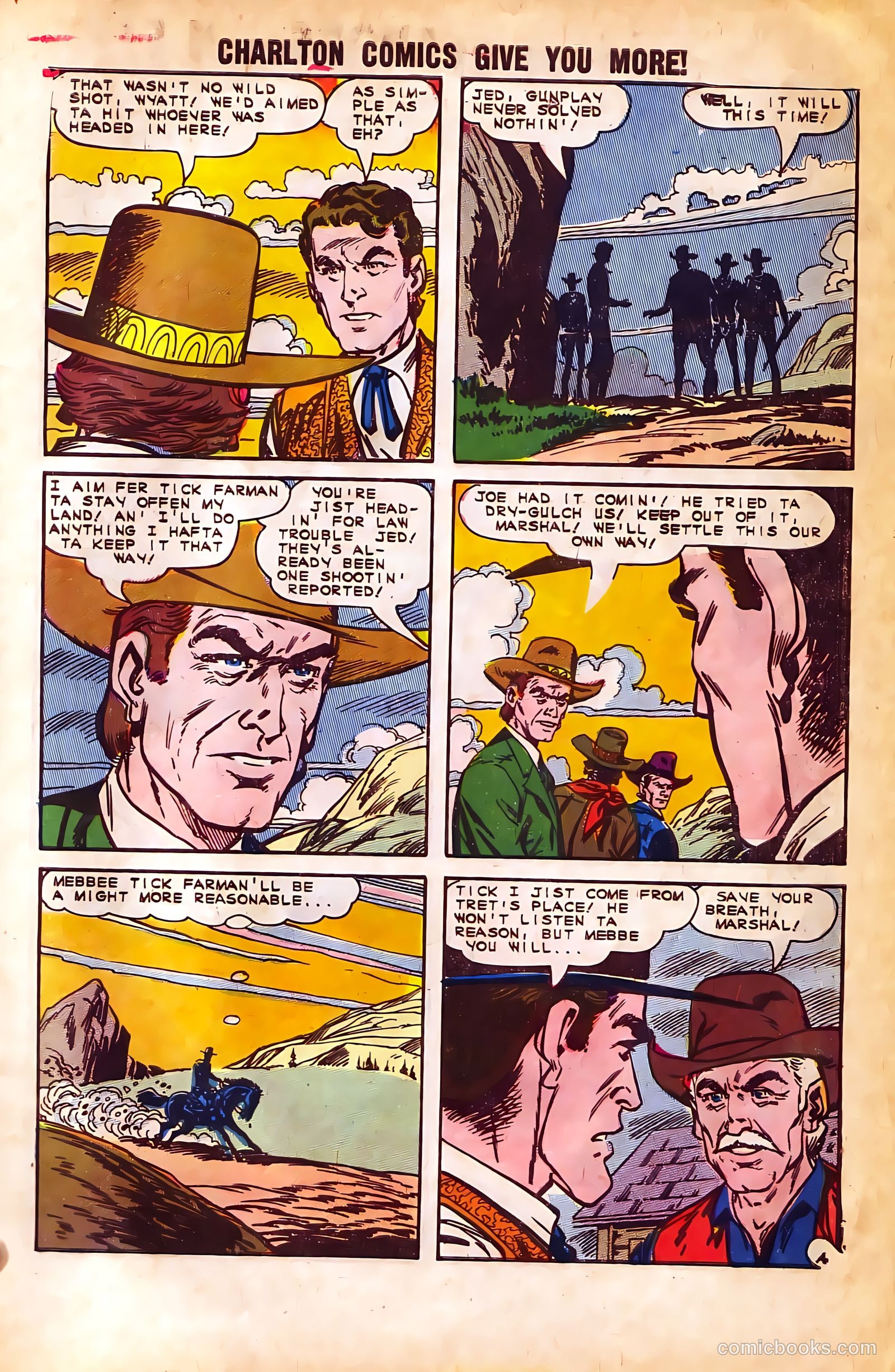 Wyatt Earp, Frontier Marshal #57 (1965) — page 7 of 36