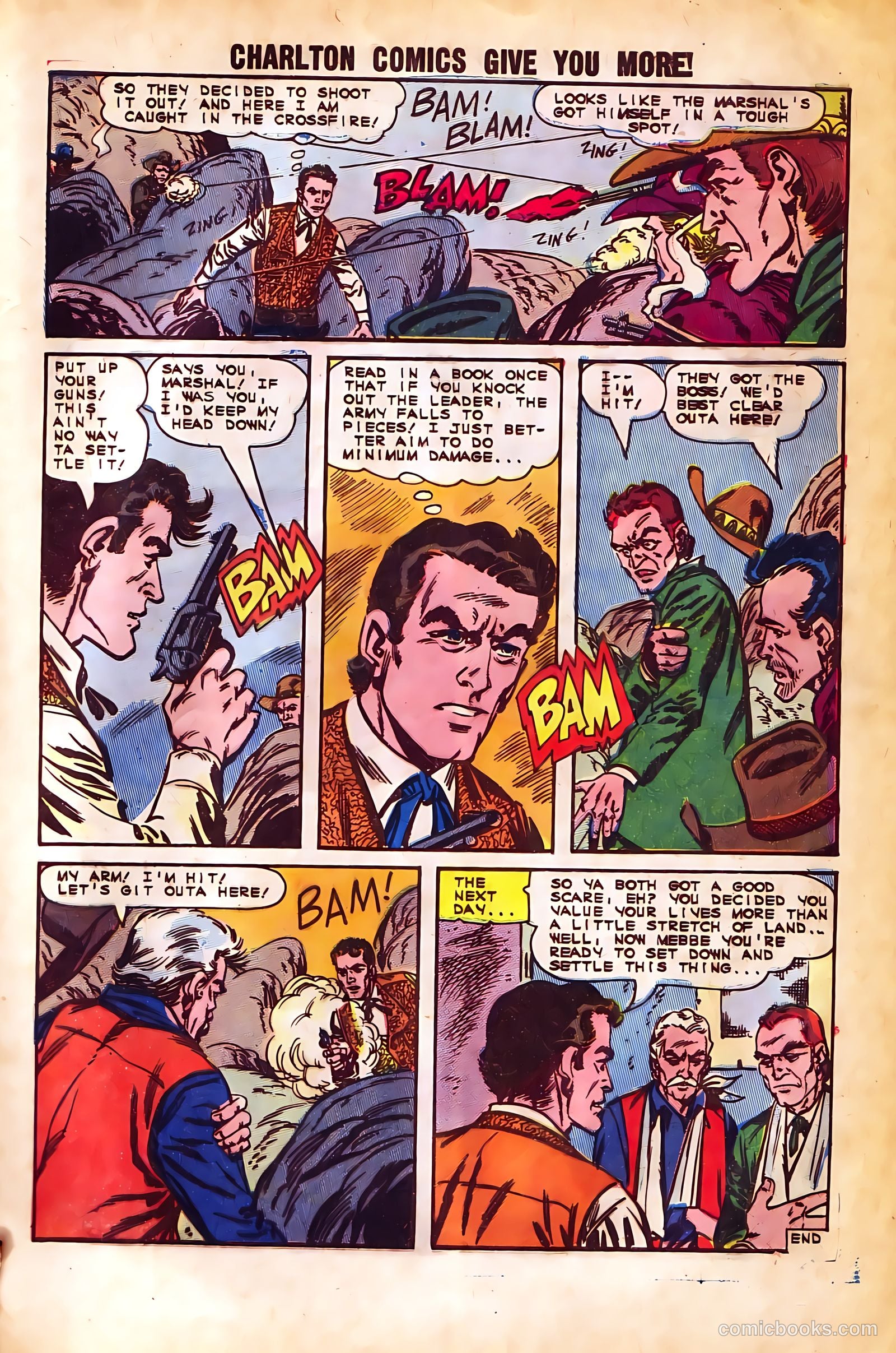Wyatt Earp, Frontier Marshal #57 (1965) — page 9 of 36