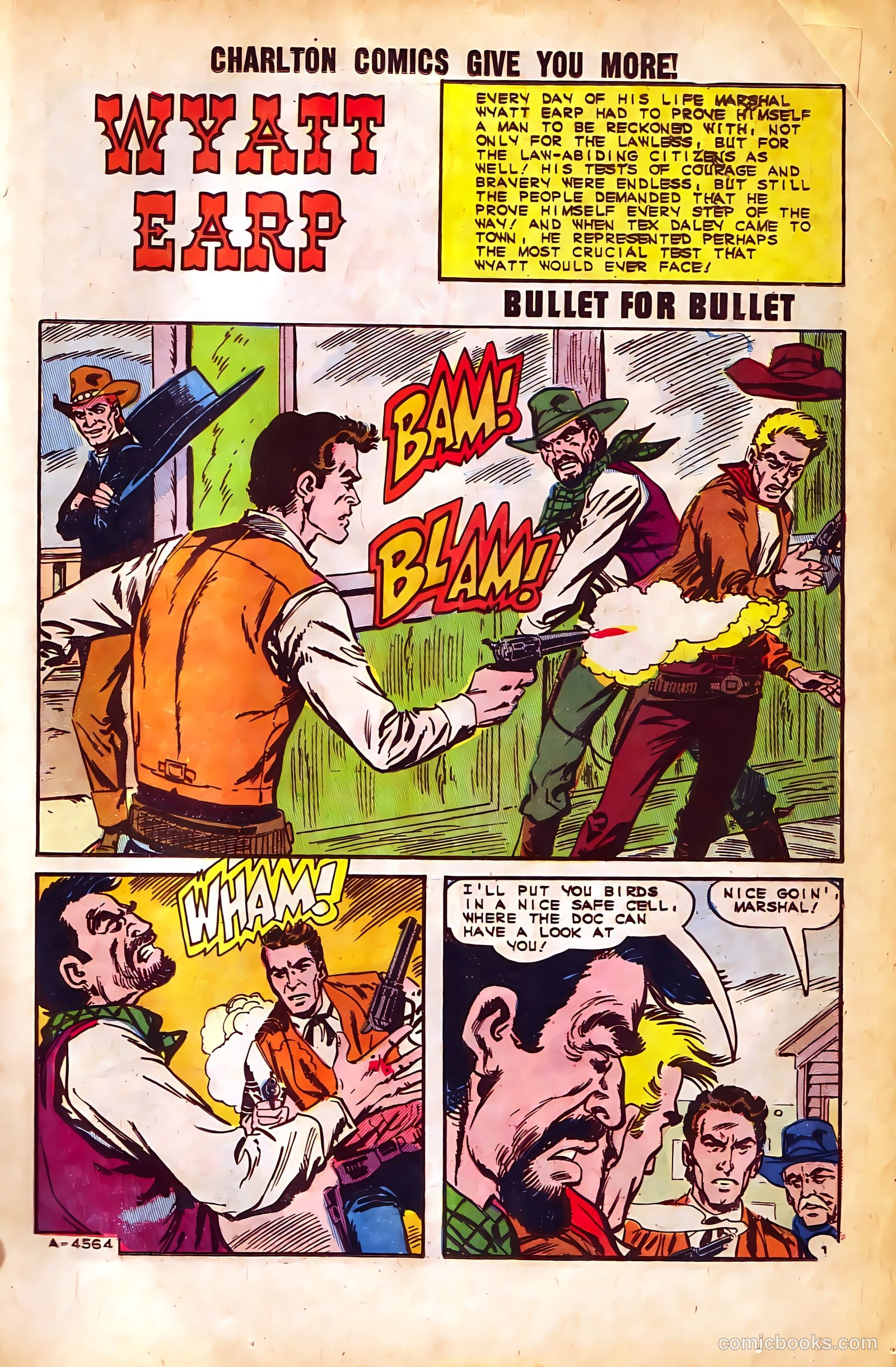 Wyatt Earp, Frontier Marshal #57 (1965) — page 11 of 36