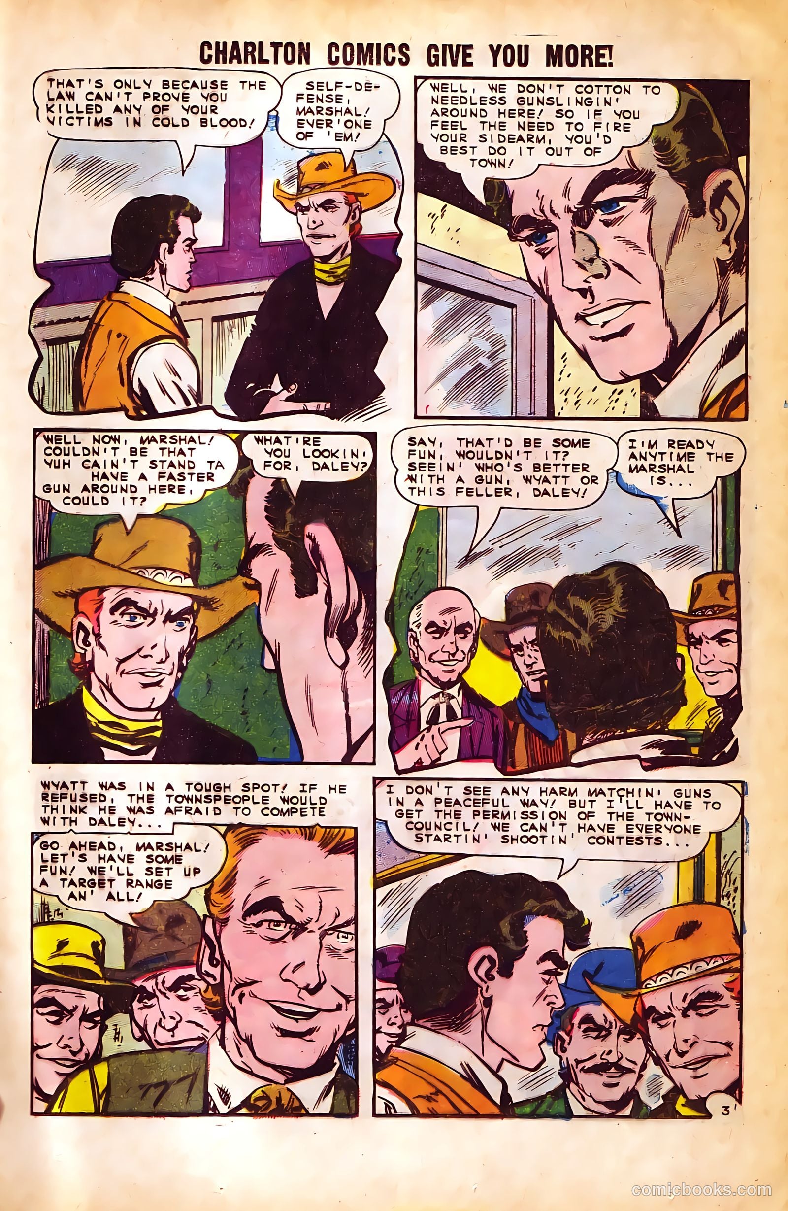 Wyatt Earp, Frontier Marshal #57 (1965) — page 13 of 36