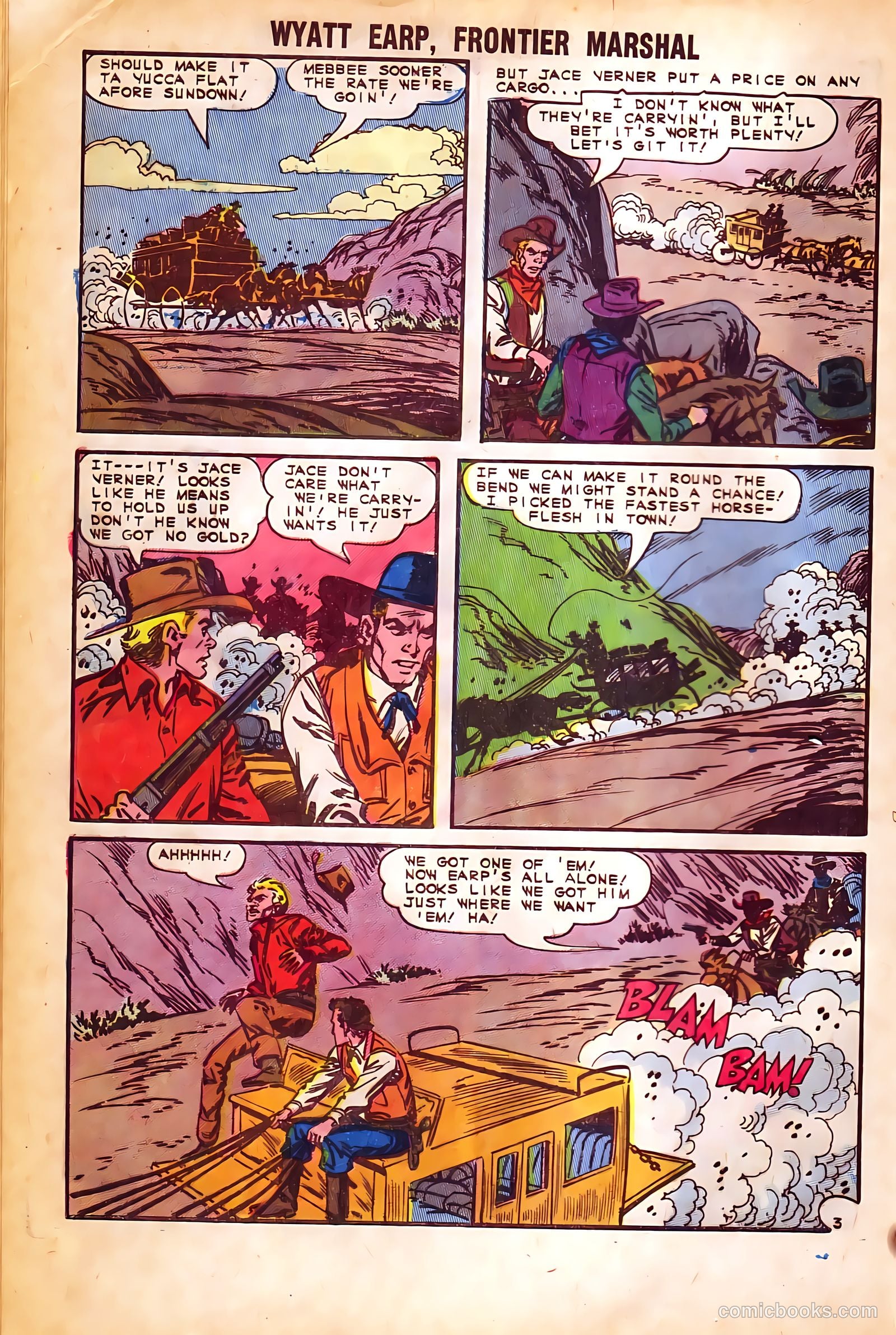 Wyatt Earp, Frontier Marshal #57 (1965) — page 28 of 36