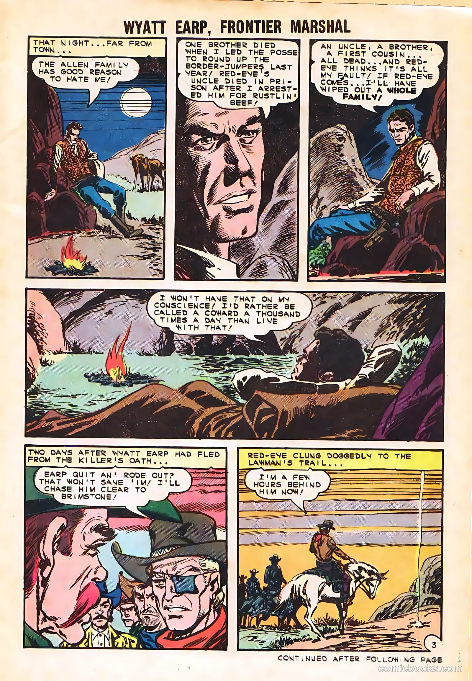 Wyatt Earp, Frontier Marshal #58 (1965) — page 5 of 36