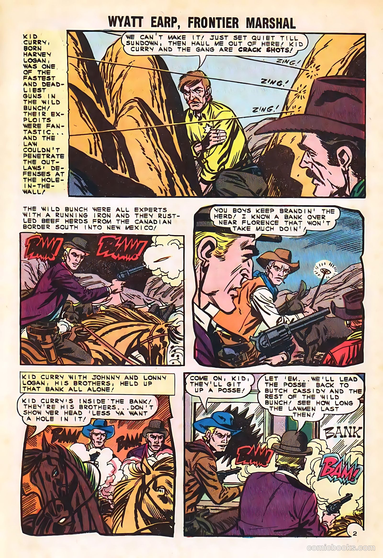 Wyatt Earp, Frontier Marshal #58 (1965) — page 16 of 36