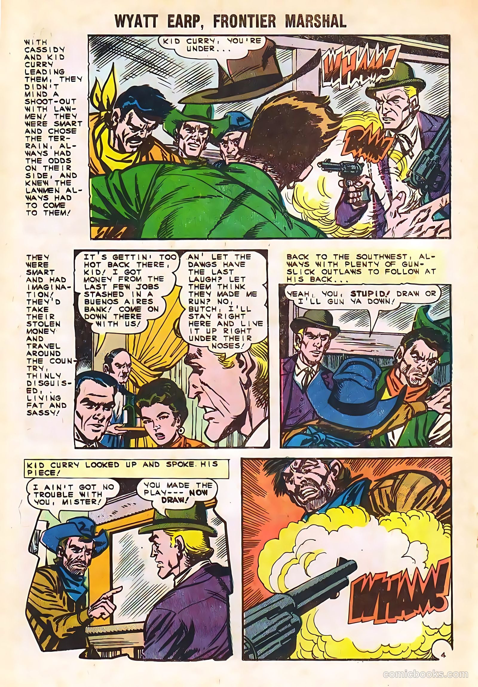 Wyatt Earp, Frontier Marshal #58 (1965) — page 18 of 36