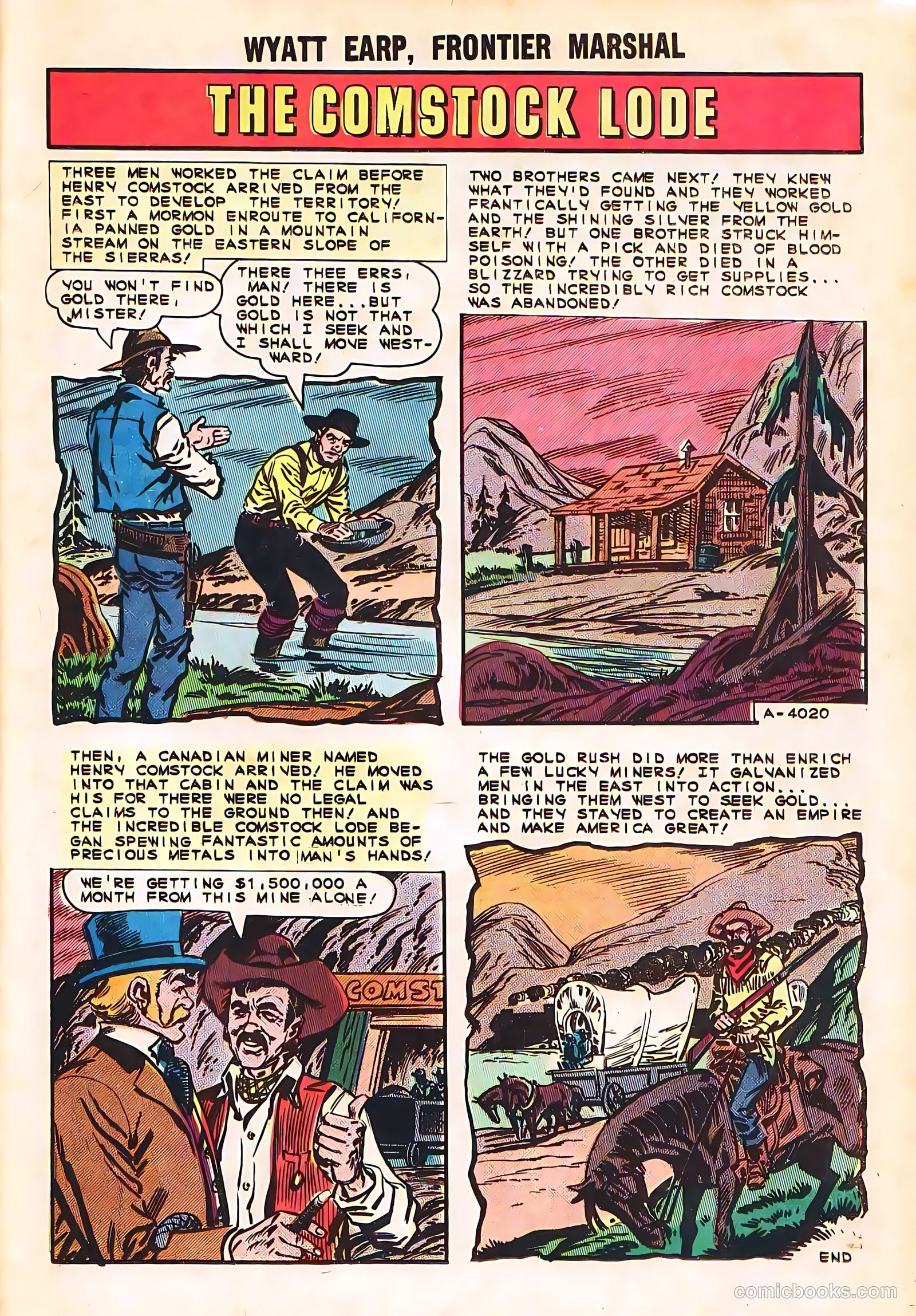 Wyatt Earp, Frontier Marshal #58 (1965) — page 21 of 36