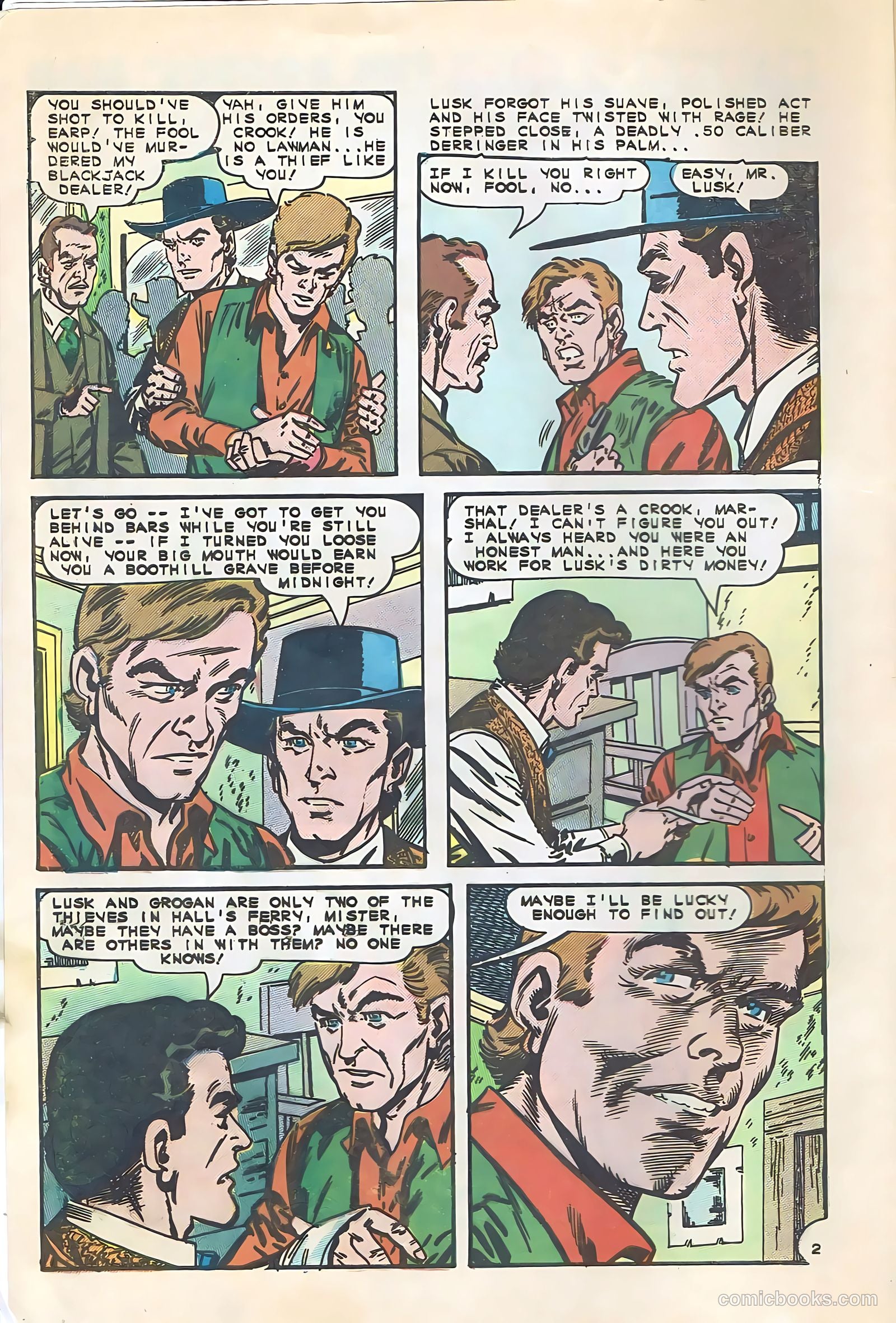 Wyatt Earp, Frontier Marshal #59 (1965) — page 4 of 36