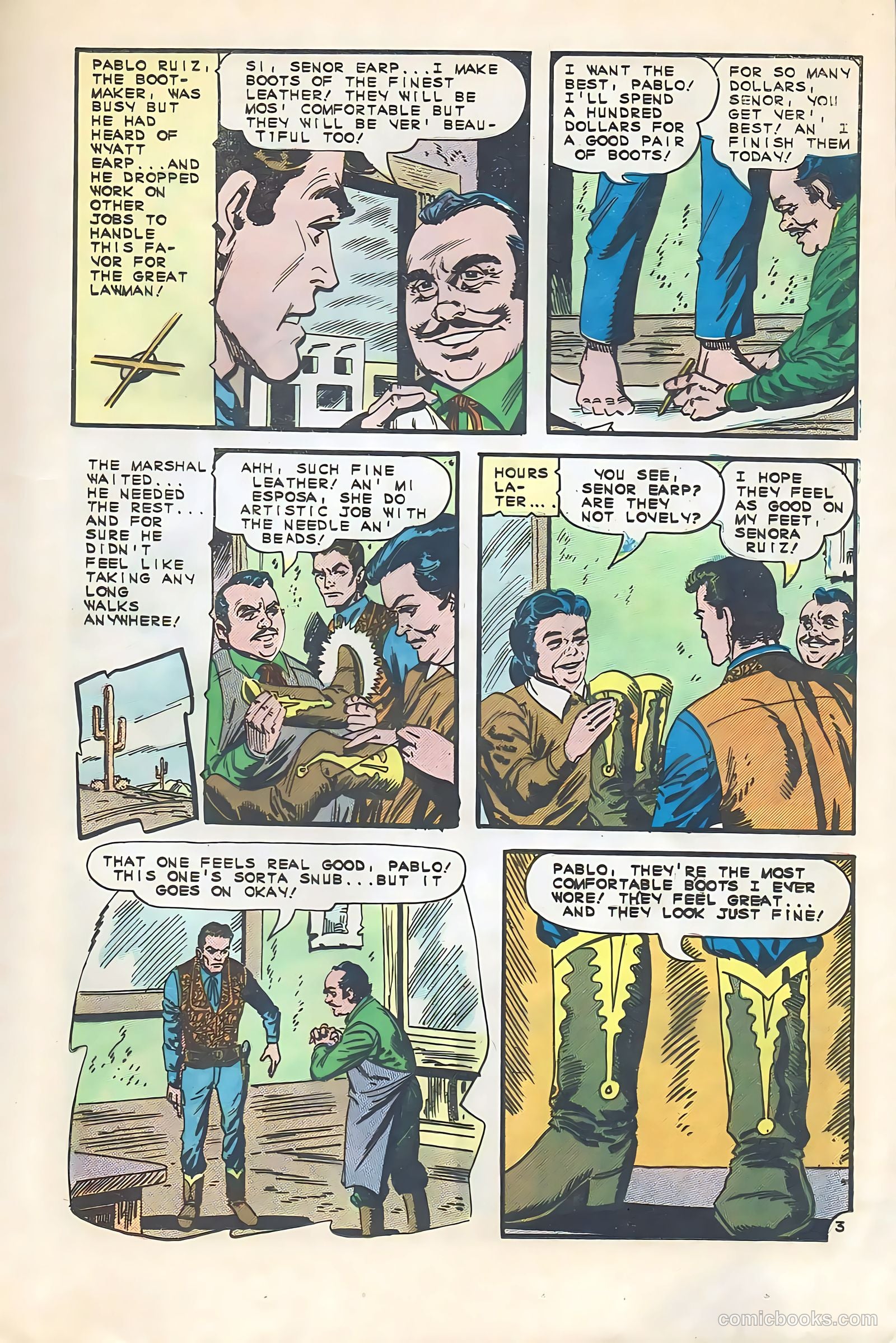 Wyatt Earp, Frontier Marshal #59 (1965) — page 17 of 36