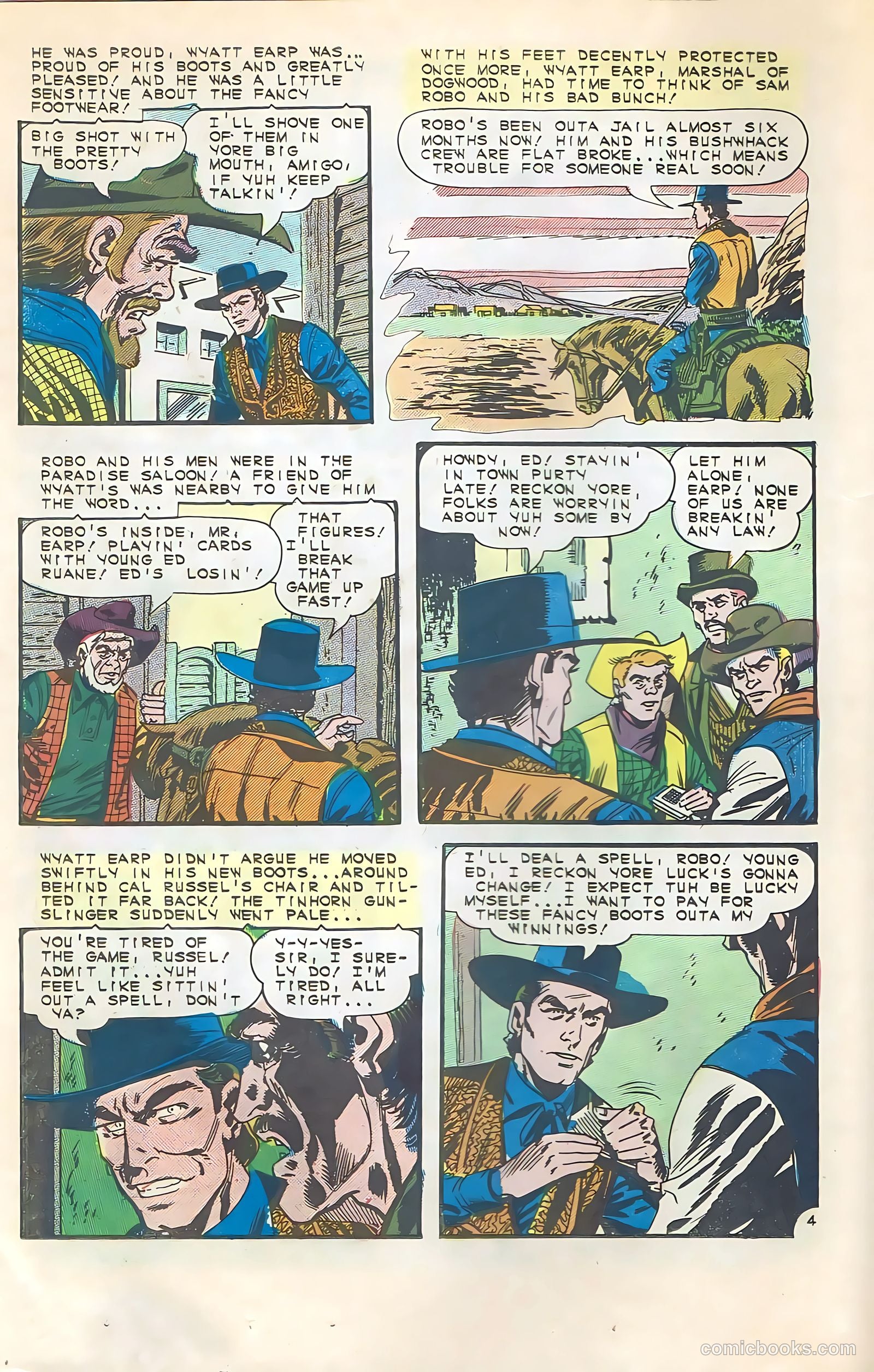 Wyatt Earp, Frontier Marshal #59 (1965) — page 18 of 36