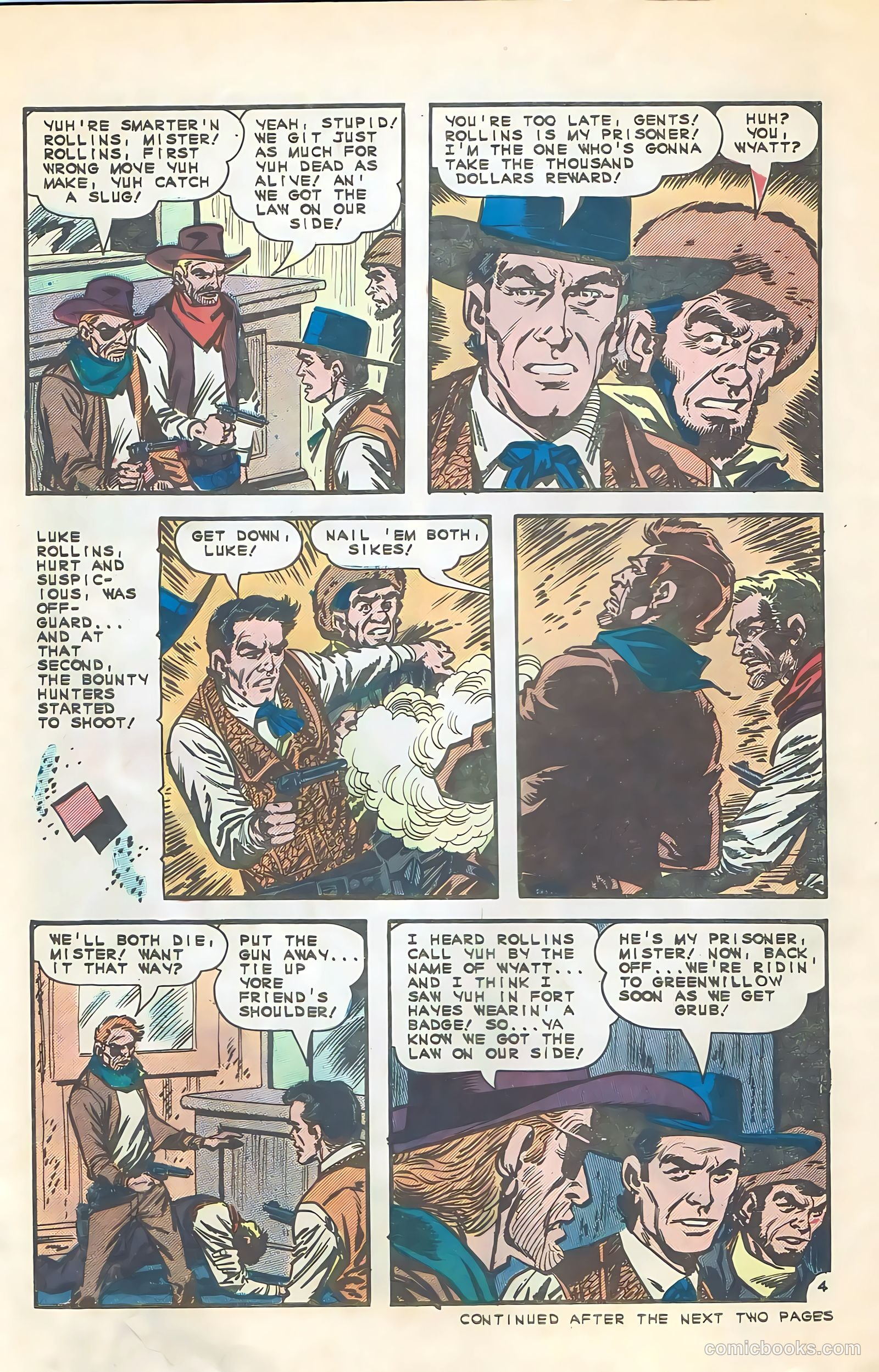 Wyatt Earp, Frontier Marshal #59 (1965) — page 28 of 36