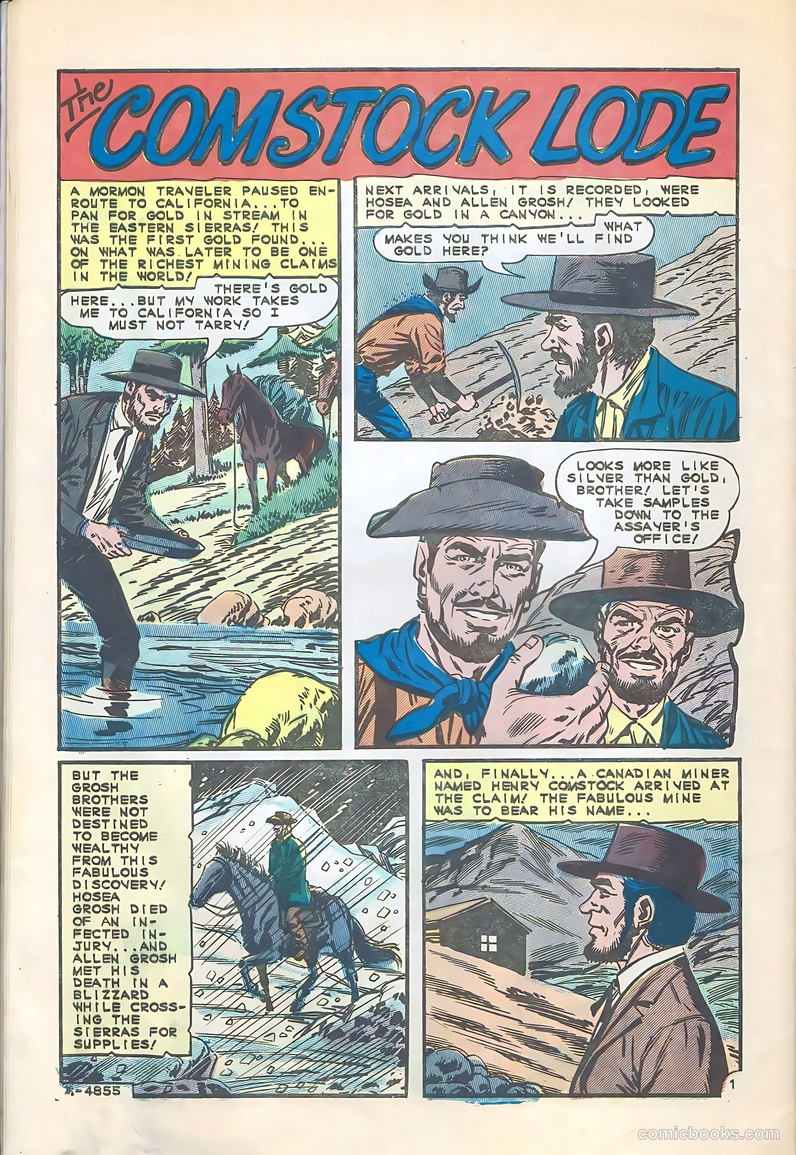 Wyatt Earp, Frontier Marshal #59 (1965) — page 32 of 36