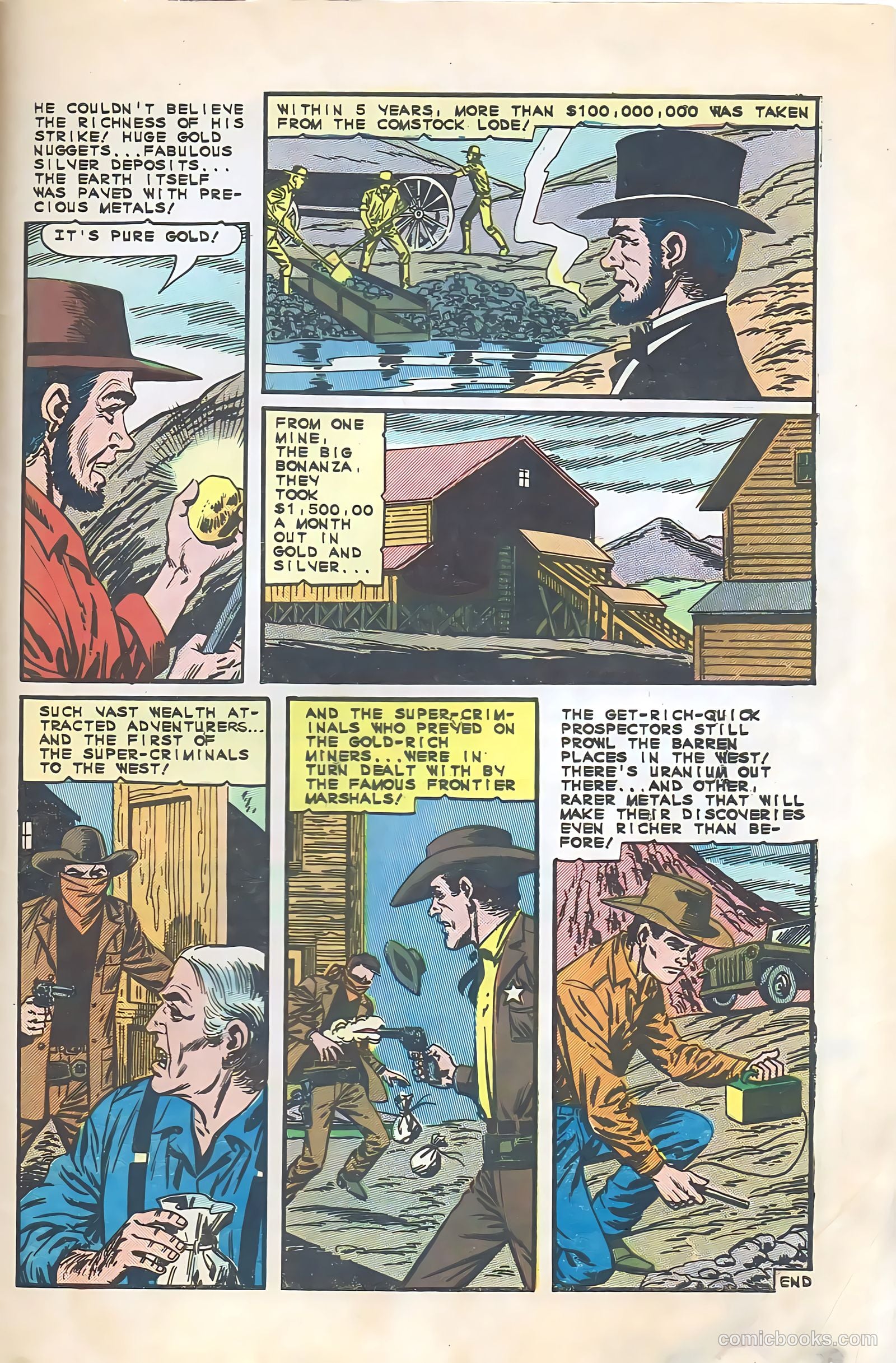 Wyatt Earp, Frontier Marshal #59 (1965) — page 33 of 36