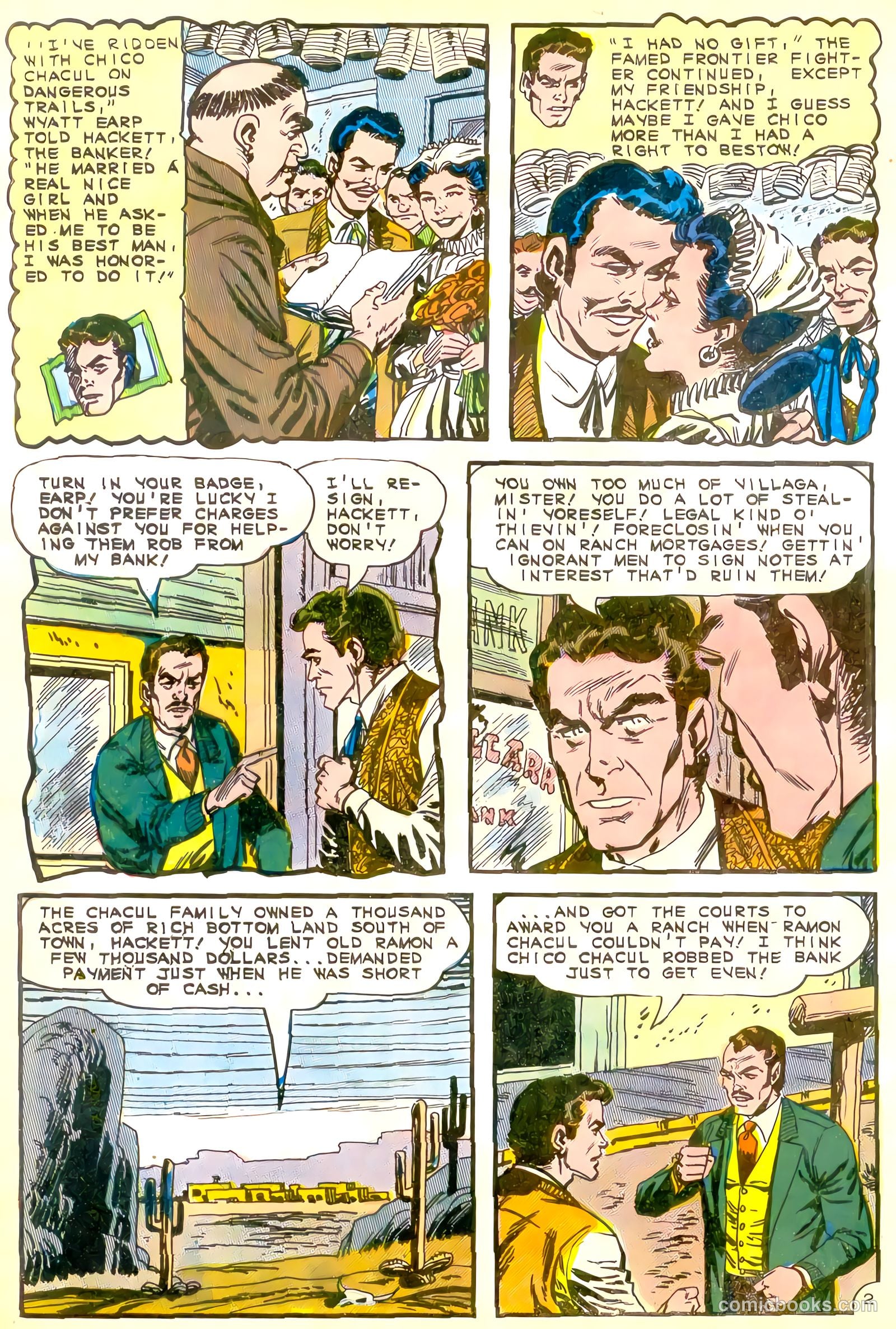 Wyatt Earp, Frontier Marshal #60 (1965) — page 4 of 36