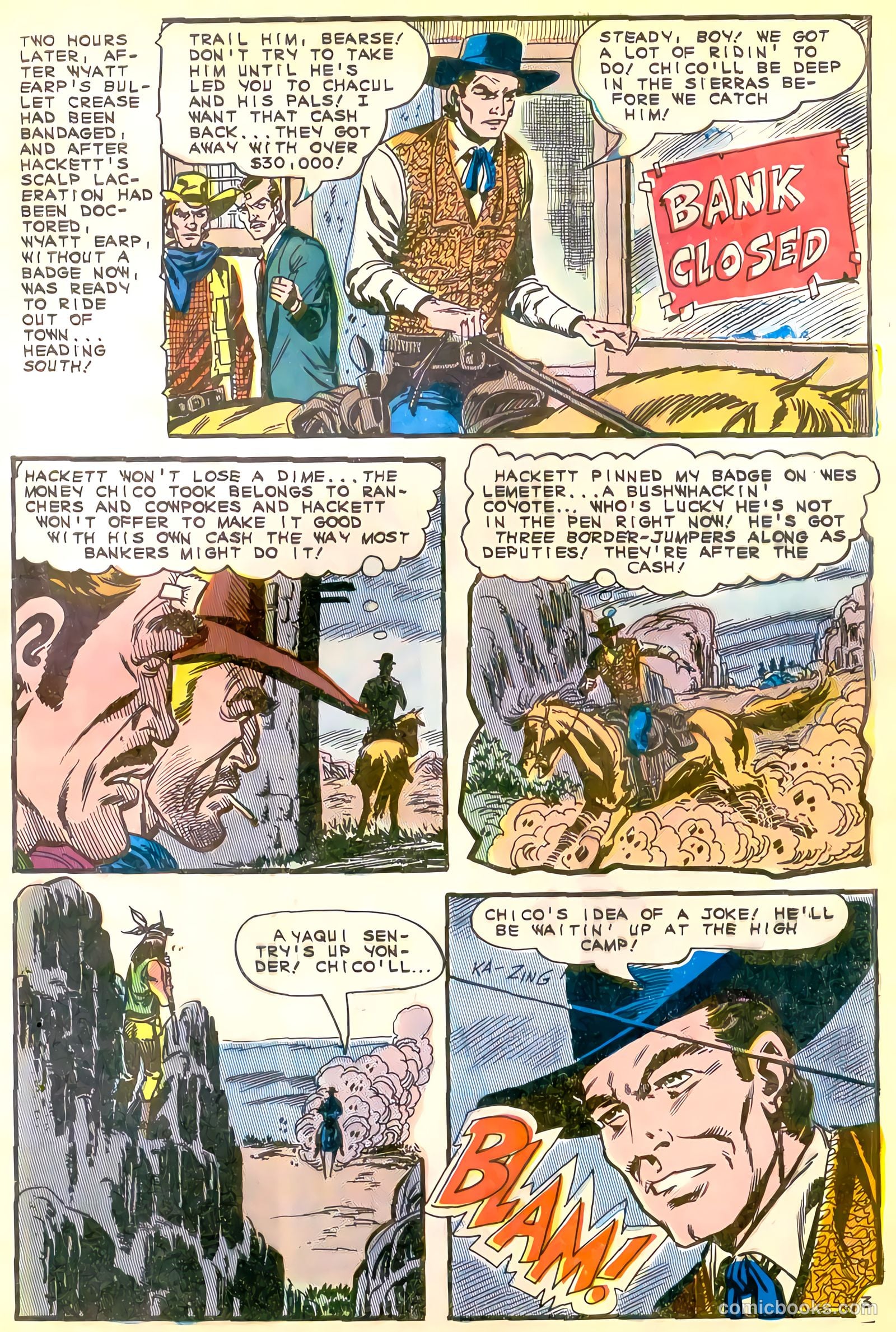 Wyatt Earp, Frontier Marshal #60 (1965) — page 5 of 36