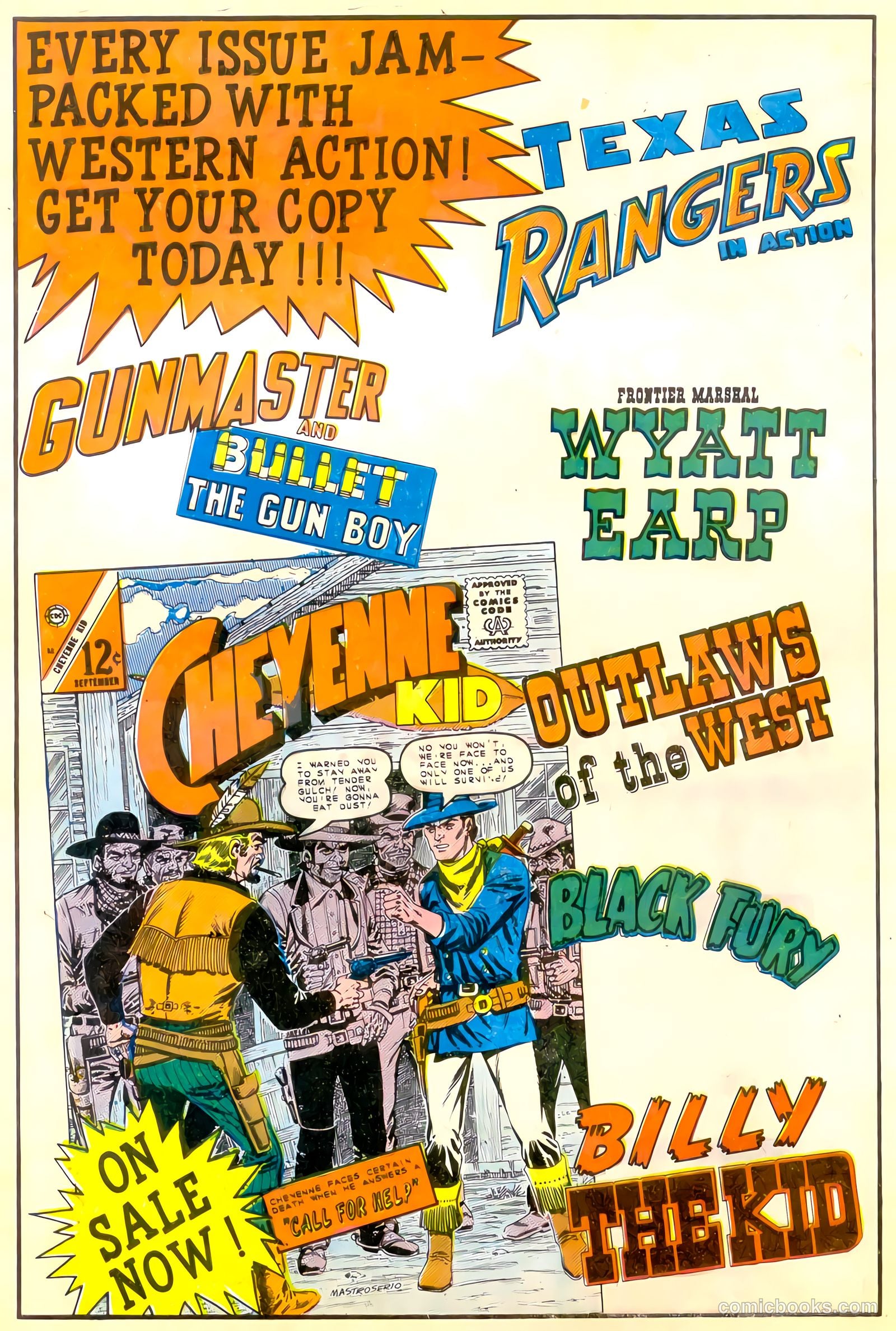 Wyatt Earp, Frontier Marshal #60 (1965) — page 8 of 36