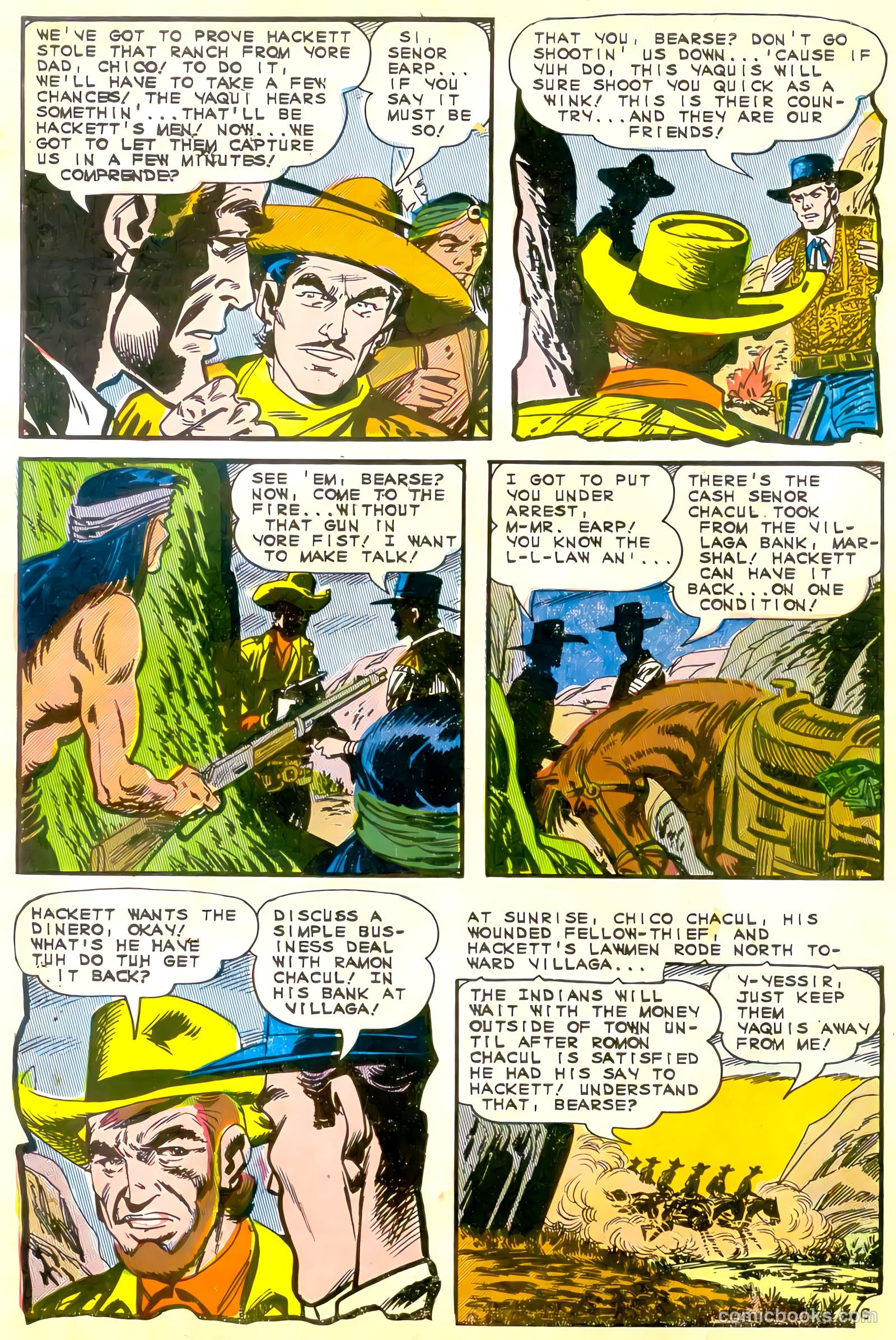 Wyatt Earp, Frontier Marshal #60 (1965) — page 10 of 36