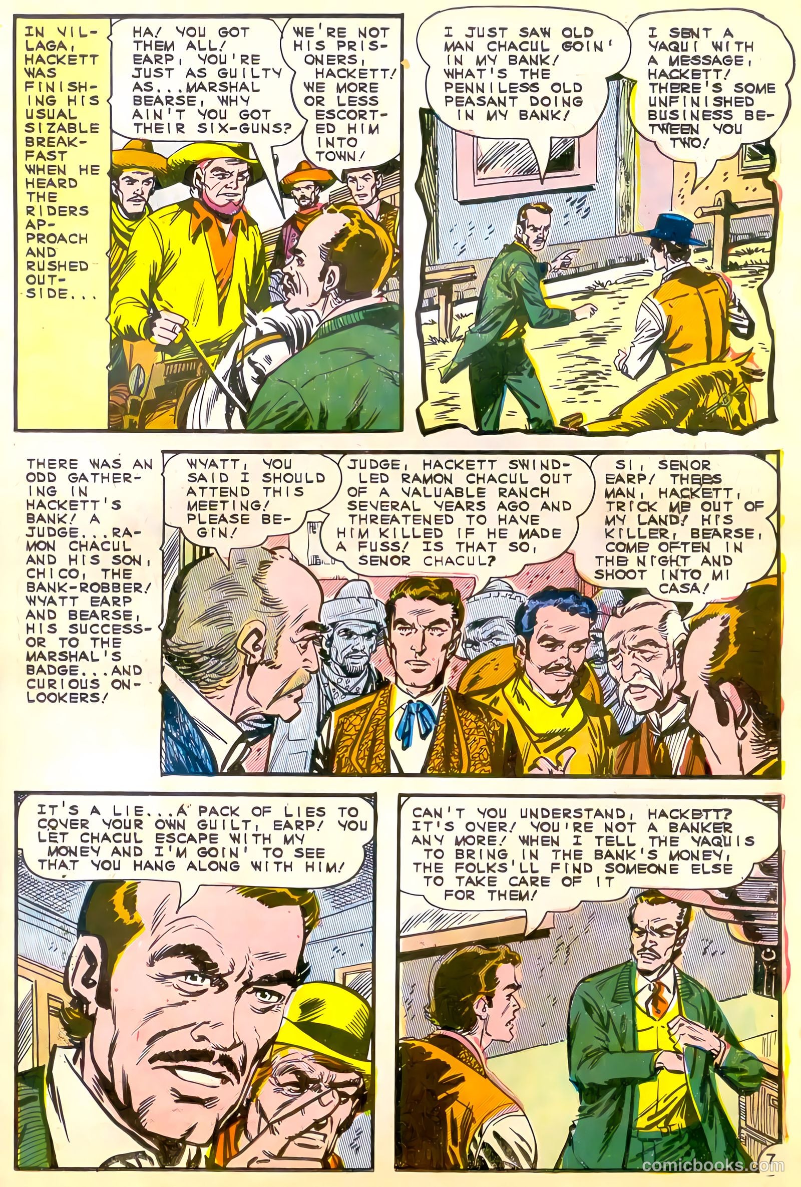 Wyatt Earp, Frontier Marshal #60 (1965) — page 11 of 36