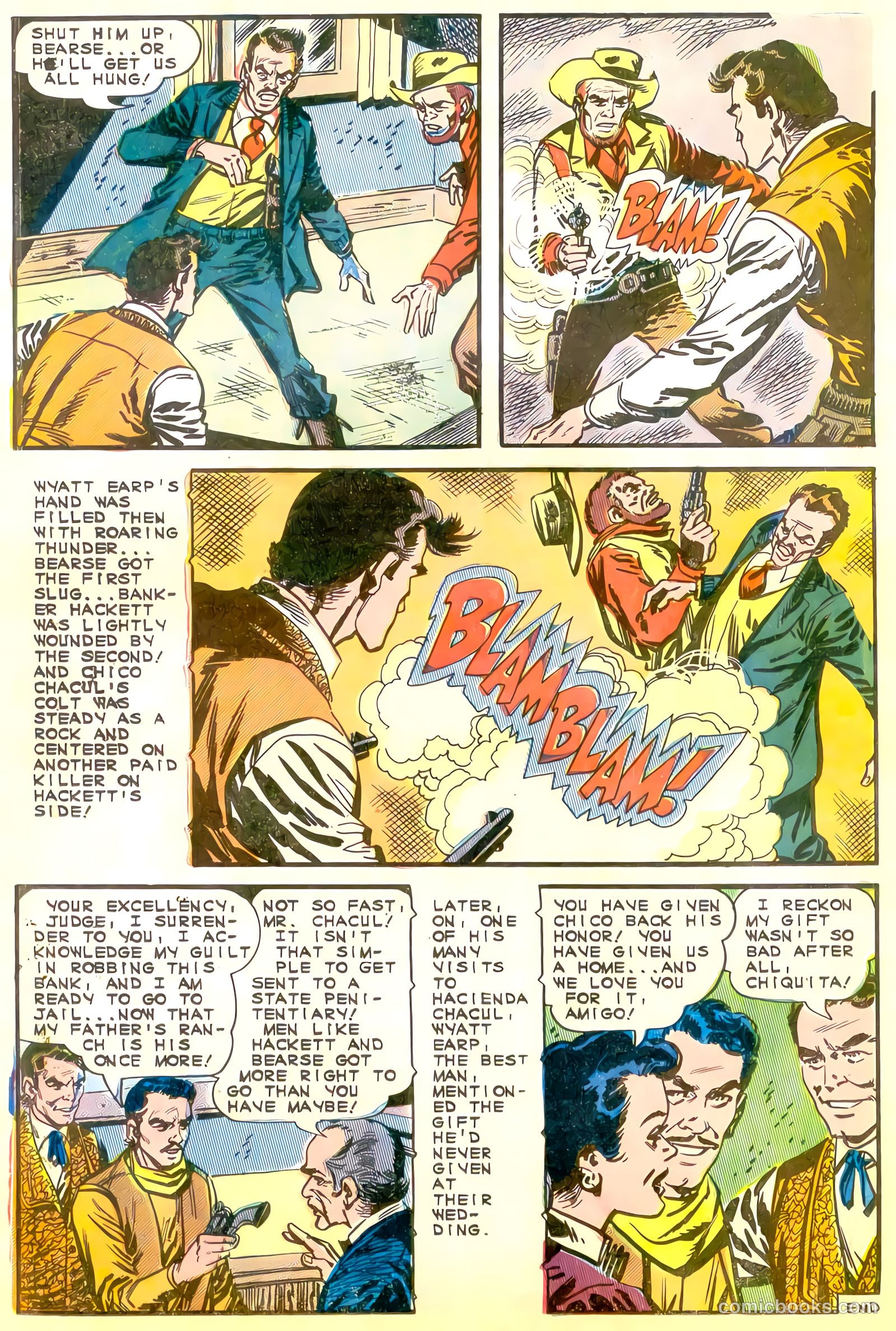Wyatt Earp, Frontier Marshal #60 (1965) — page 12 of 36