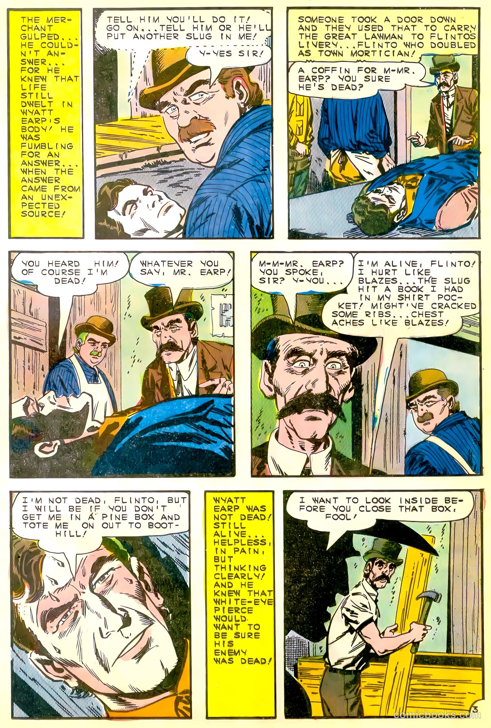 Wyatt Earp, Frontier Marshal #60 (1965) — page 17 of 36