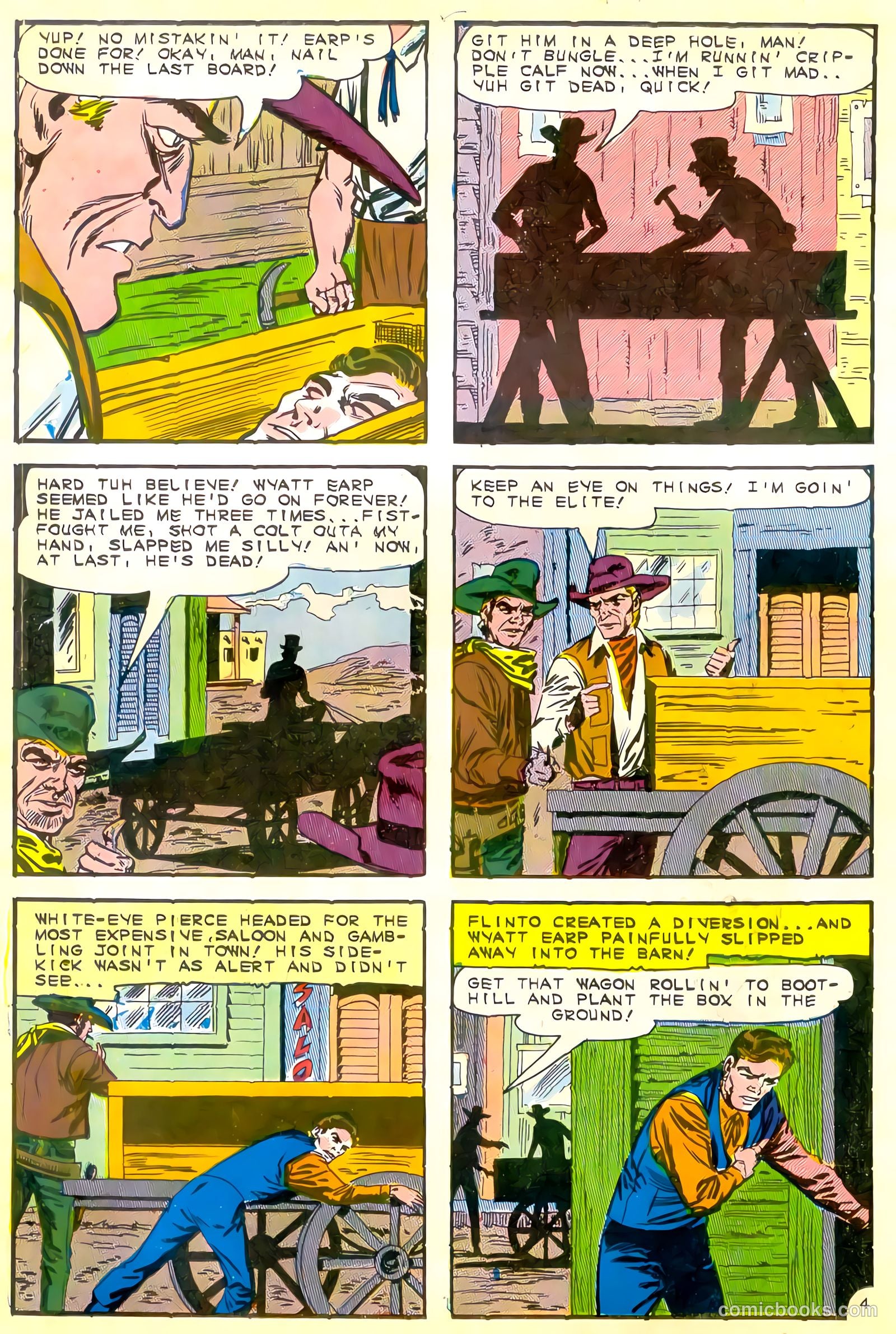 Wyatt Earp, Frontier Marshal #60 (1965) — page 18 of 36