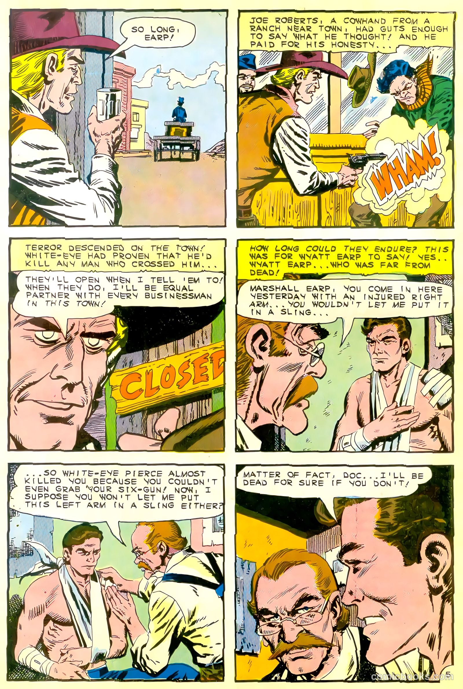 Wyatt Earp, Frontier Marshal #60 (1965) — page 19 of 36