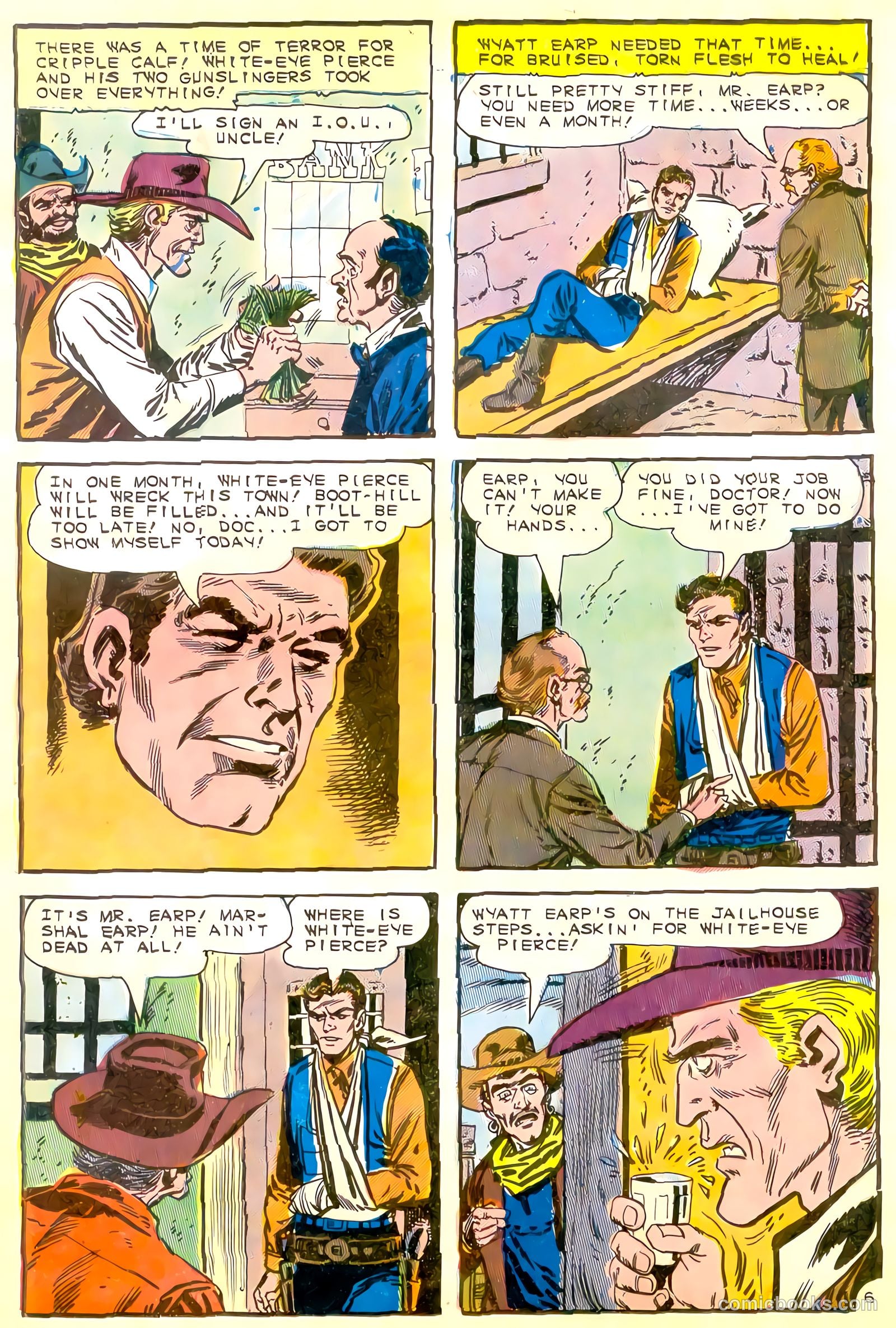 Wyatt Earp, Frontier Marshal #60 (1965) — page 20 of 36