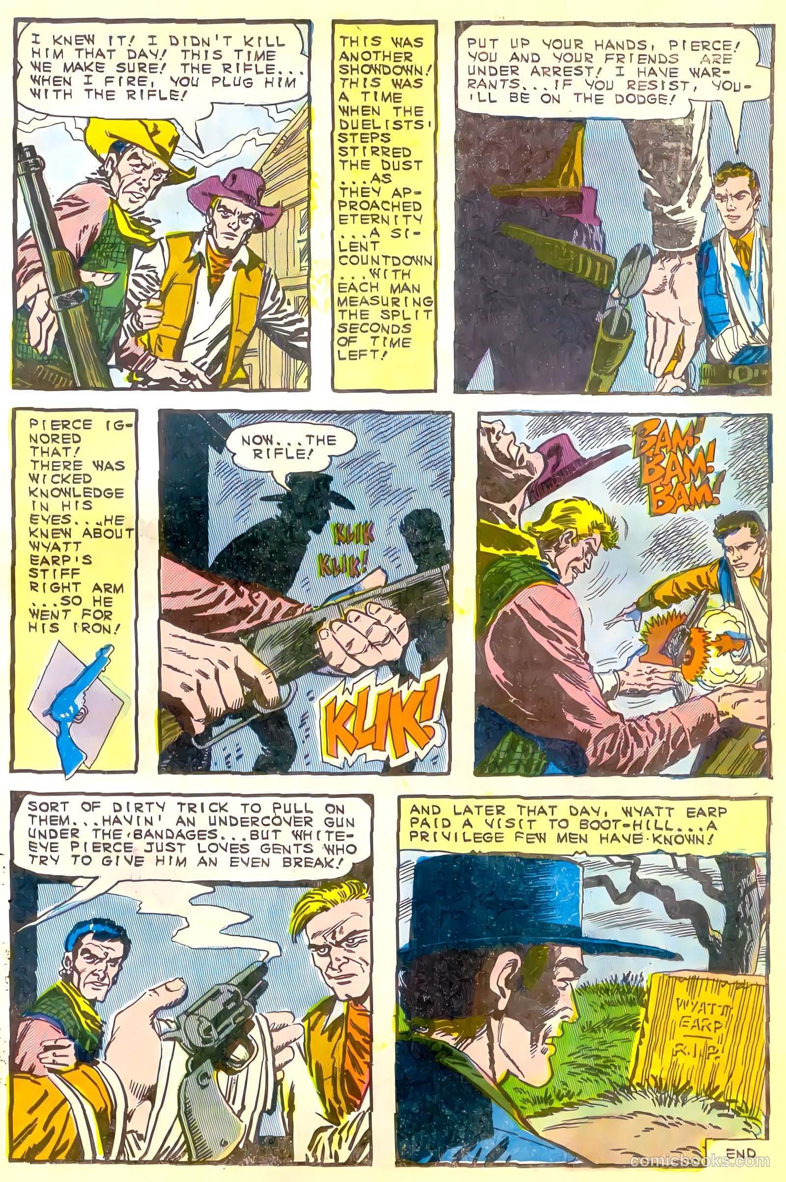 Wyatt Earp, Frontier Marshal #60 (1965) — page 21 of 36