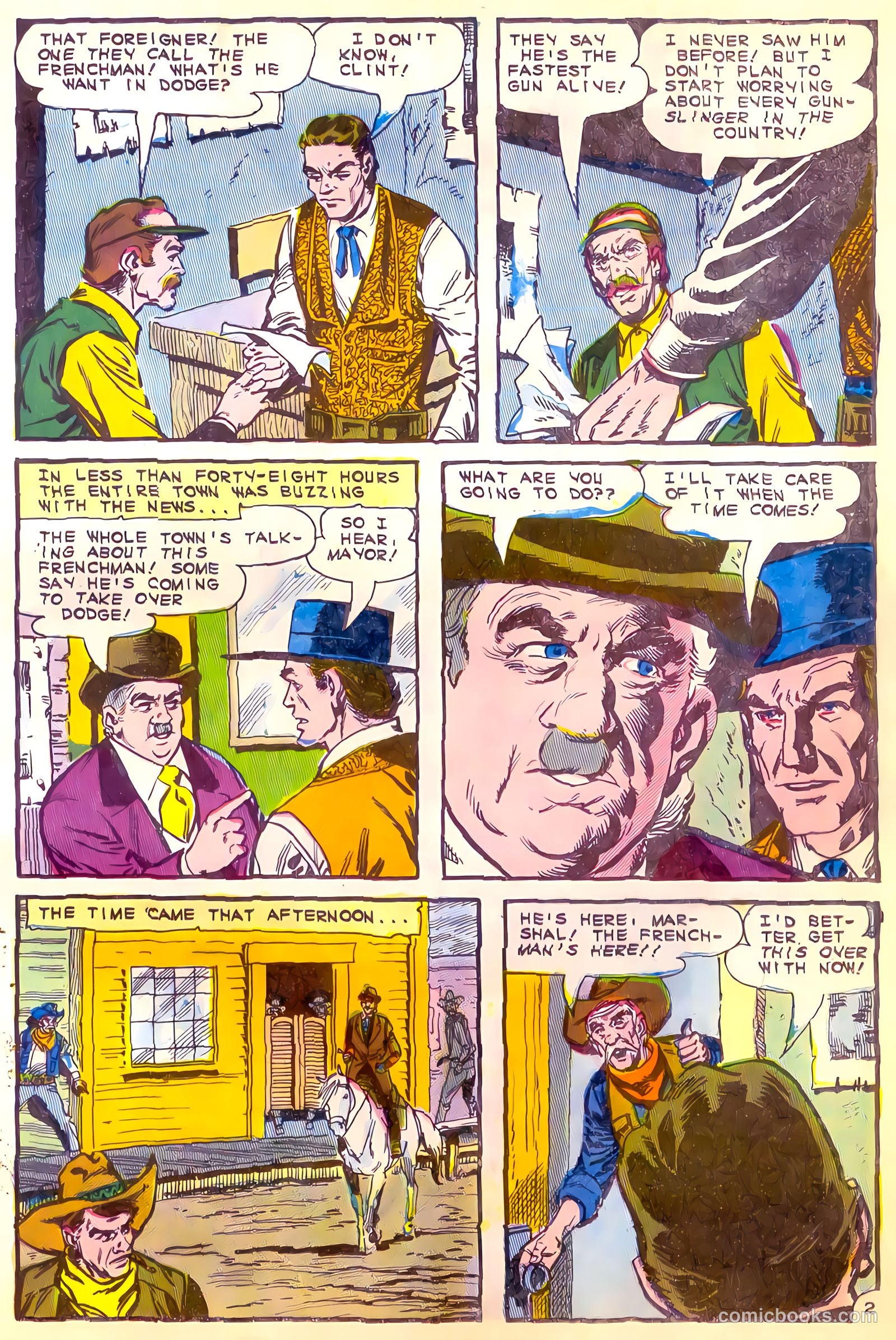 Wyatt Earp, Frontier Marshal #60 (1965) — page 25 of 36