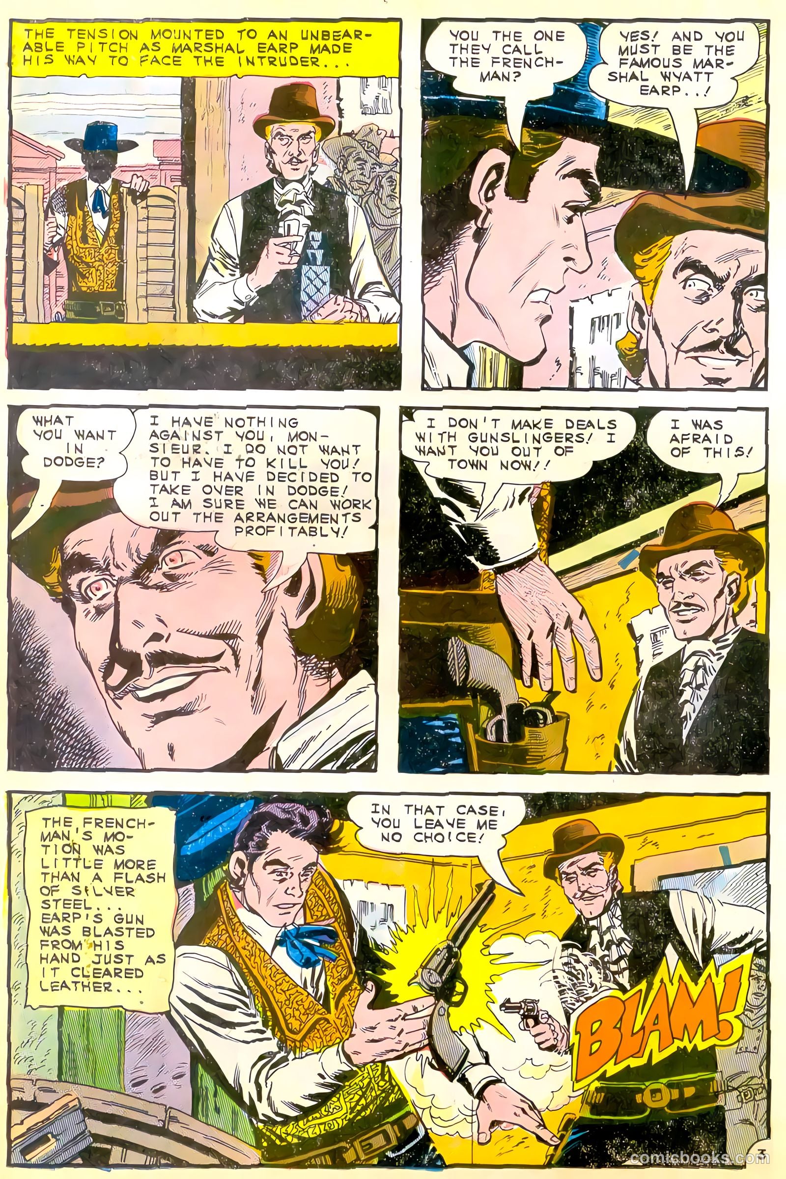 Wyatt Earp, Frontier Marshal #60 (1965) — page 26 of 36
