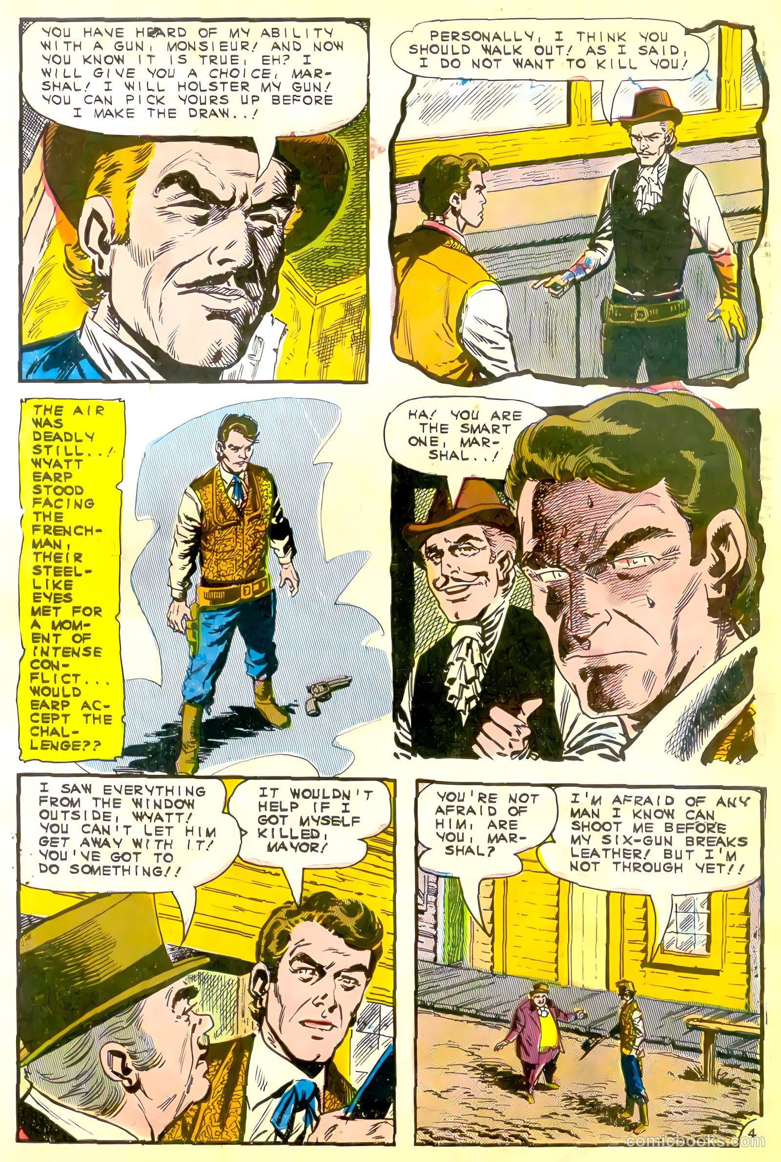 Wyatt Earp, Frontier Marshal #60 (1965) — page 27 of 36