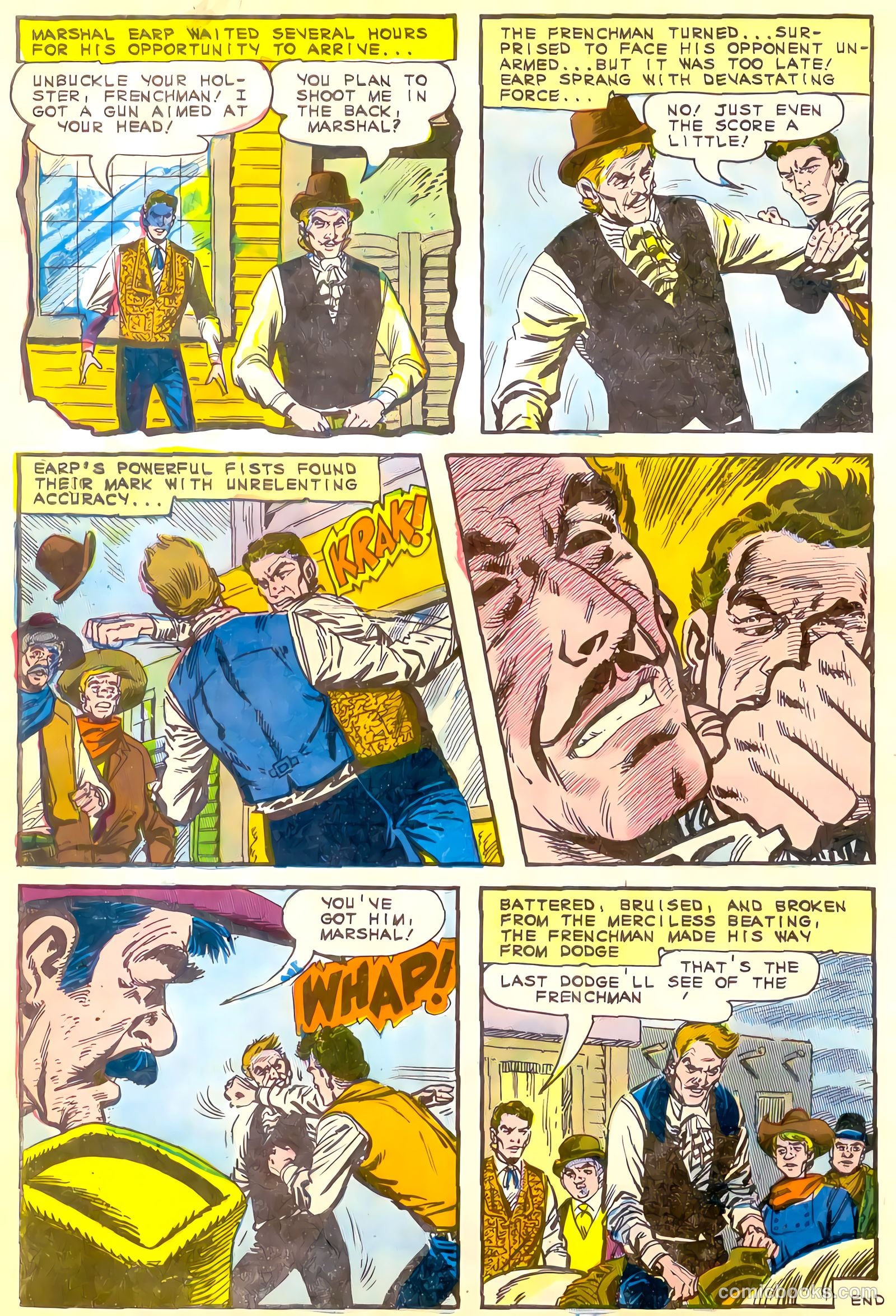 Wyatt Earp, Frontier Marshal #60 (1965) — page 28 of 36
