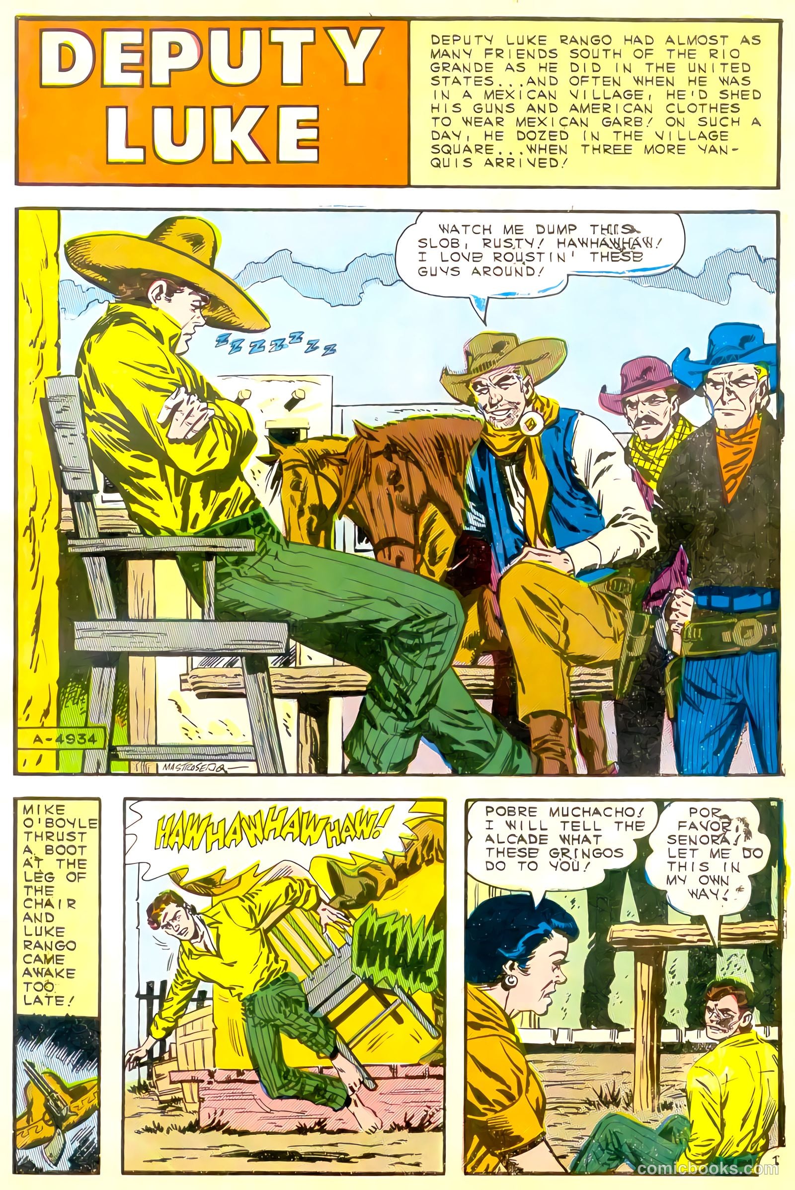 Wyatt Earp, Frontier Marshal #60 (1965) — page 31 of 36