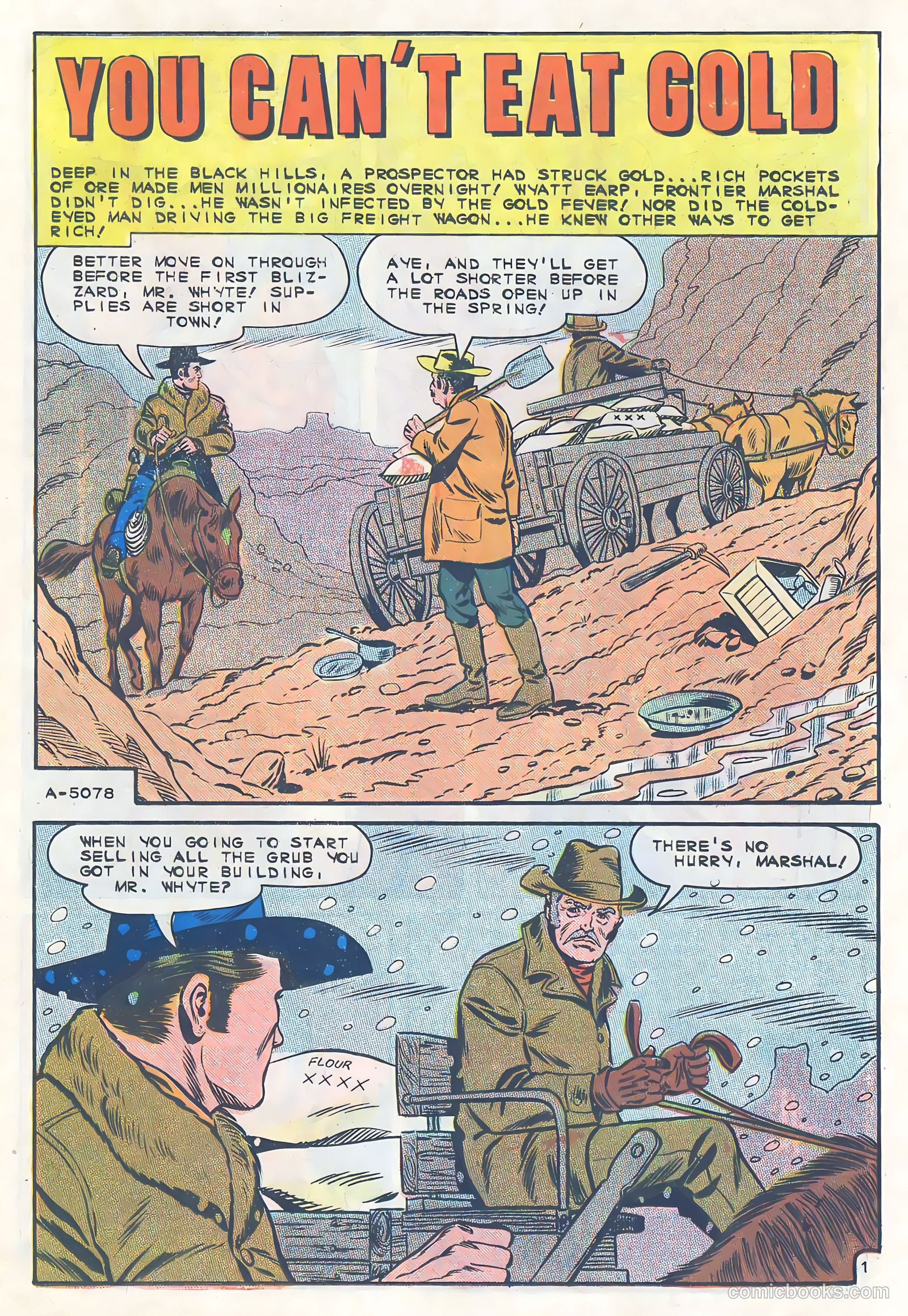 Wyatt Earp, Frontier Marshal #61 (1965) — page 15 of 36