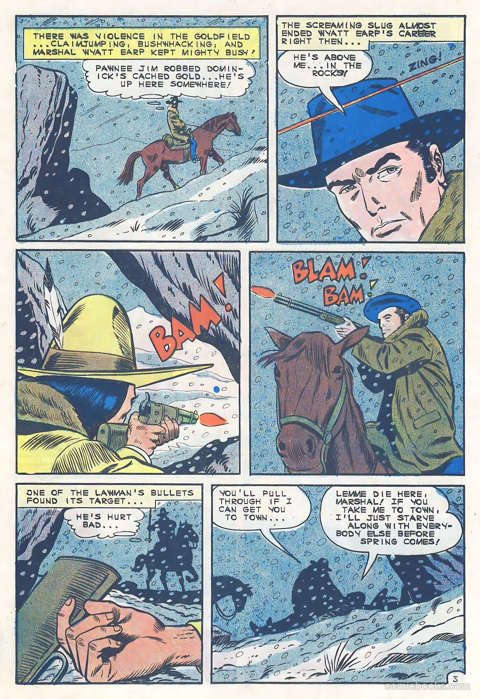 Wyatt Earp, Frontier Marshal #61 (1965) — page 17 of 36