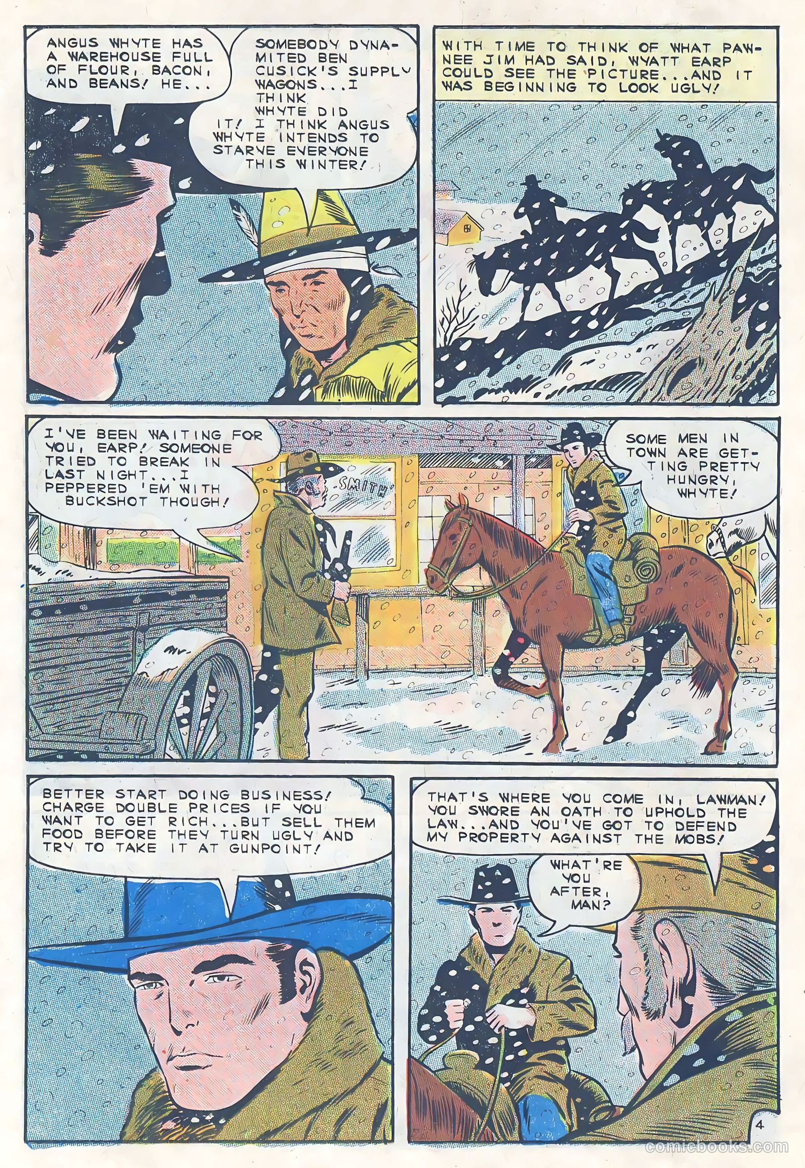 Wyatt Earp, Frontier Marshal #61 (1965) — page 18 of 36