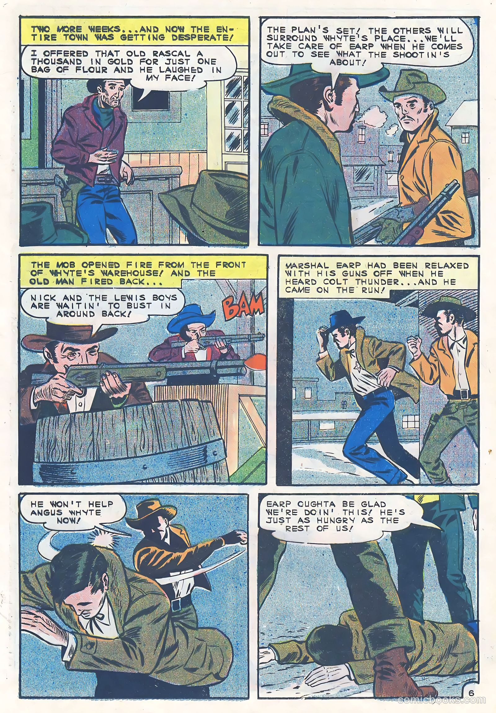Wyatt Earp, Frontier Marshal #61 (1965) — page 20 of 36