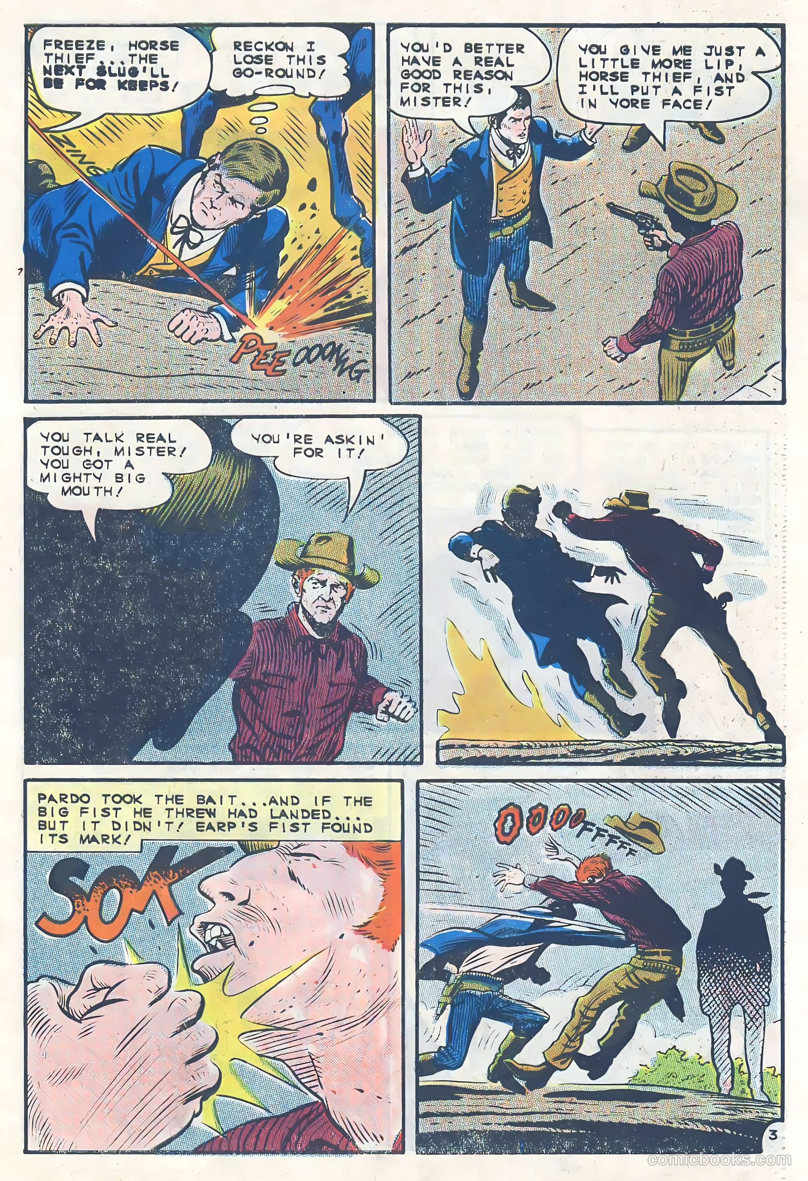 Wyatt Earp, Frontier Marshal #61 (1965) — page 27 of 36