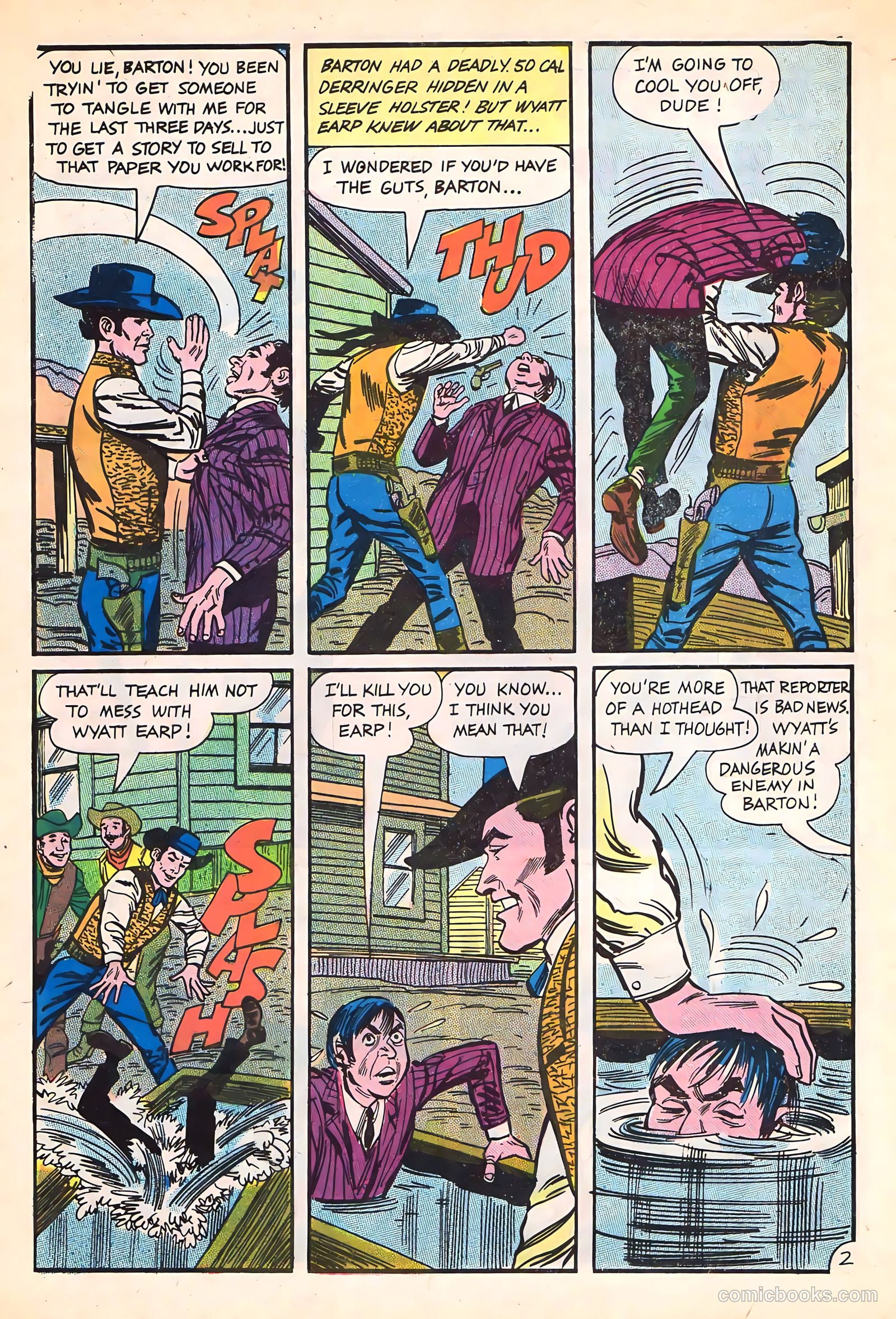 Wyatt Earp, Frontier Marshal #62 (1966) — page 4 of 36