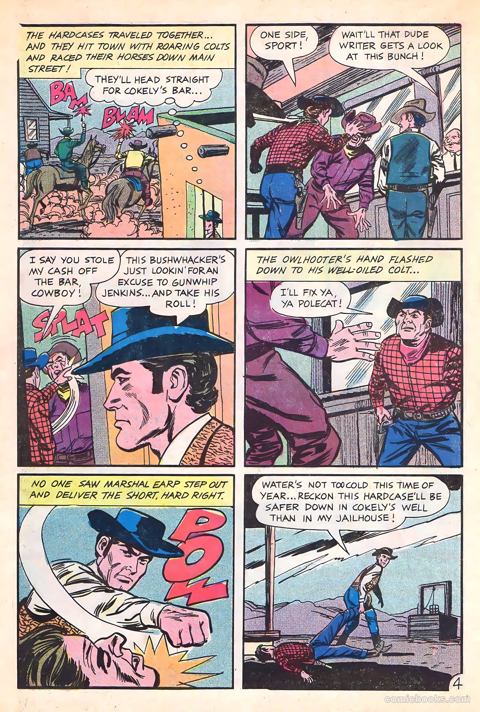 Wyatt Earp, Frontier Marshal #62 (1966) — page 6 of 36