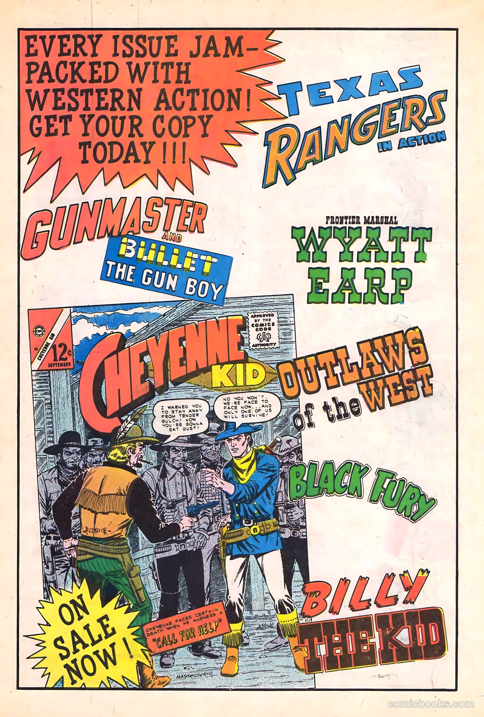 Wyatt Earp, Frontier Marshal #62 (1966) — page 8 of 36
