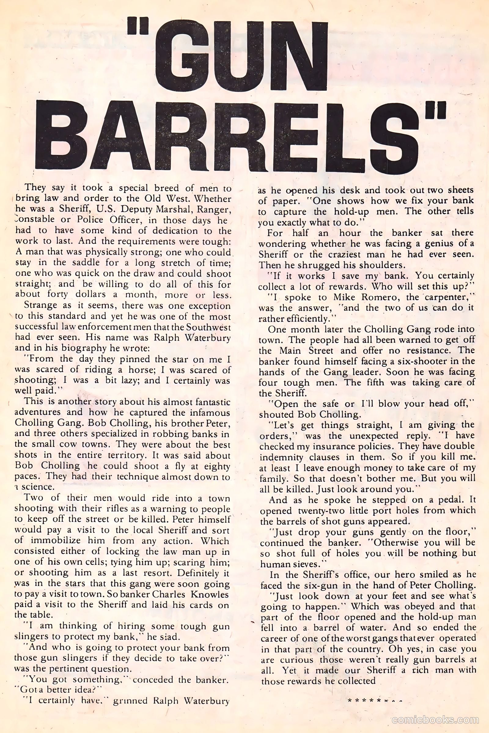 Wyatt Earp, Frontier Marshal #62 (1966) — page 13 of 36