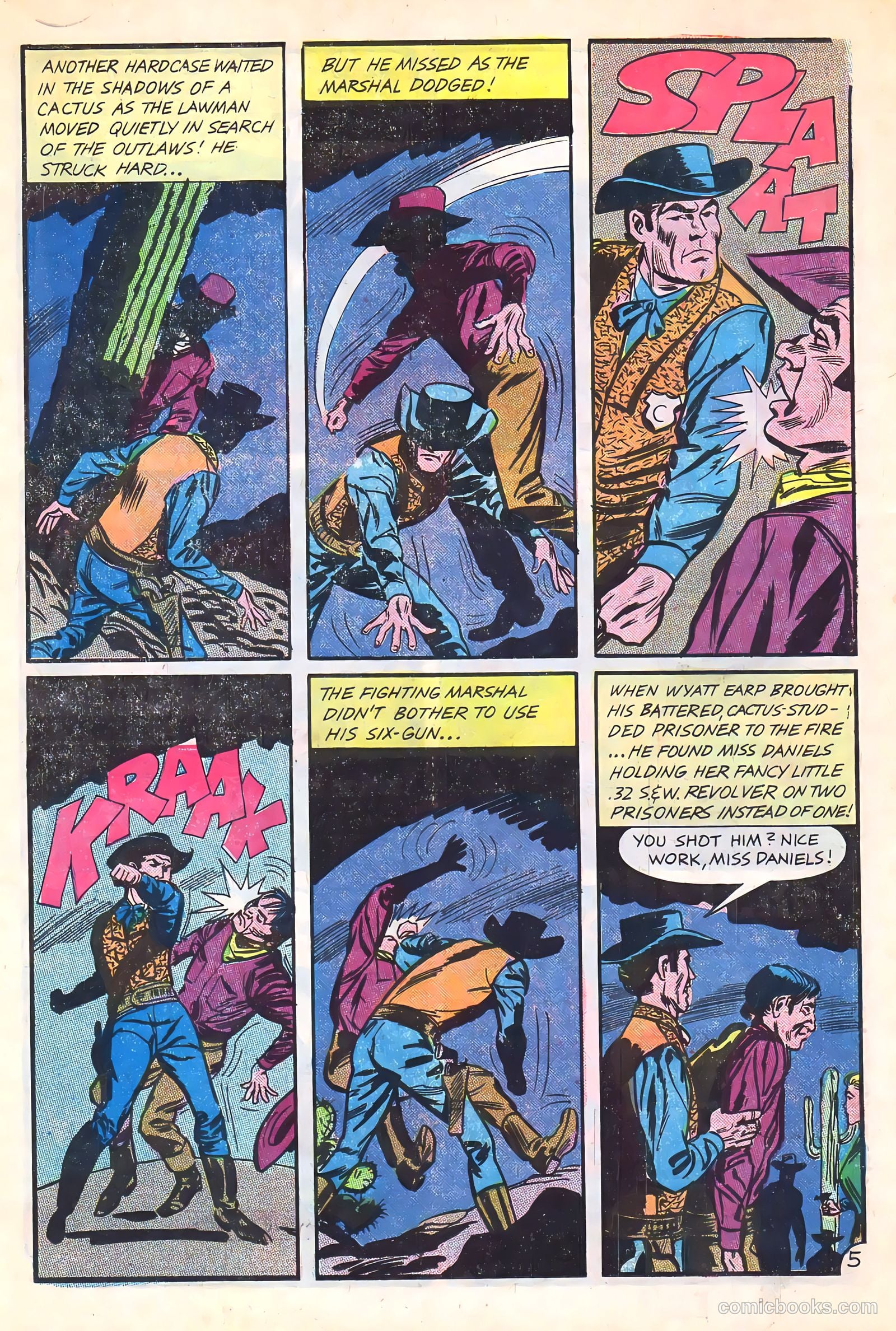Wyatt Earp, Frontier Marshal #62 (1966) — page 19 of 36