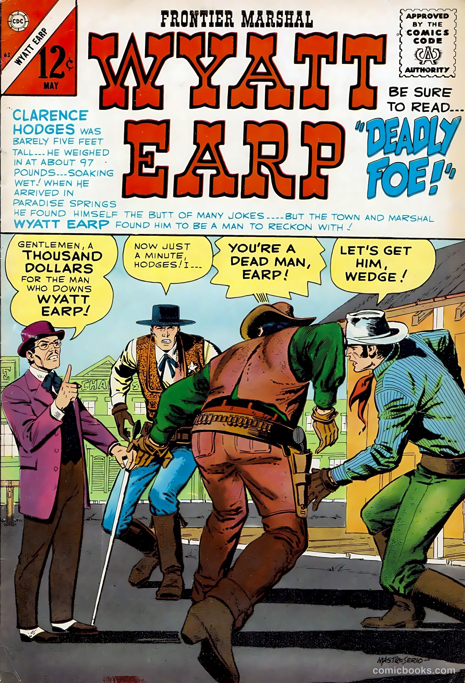 Wyatt Earp, Frontier Marshal #63