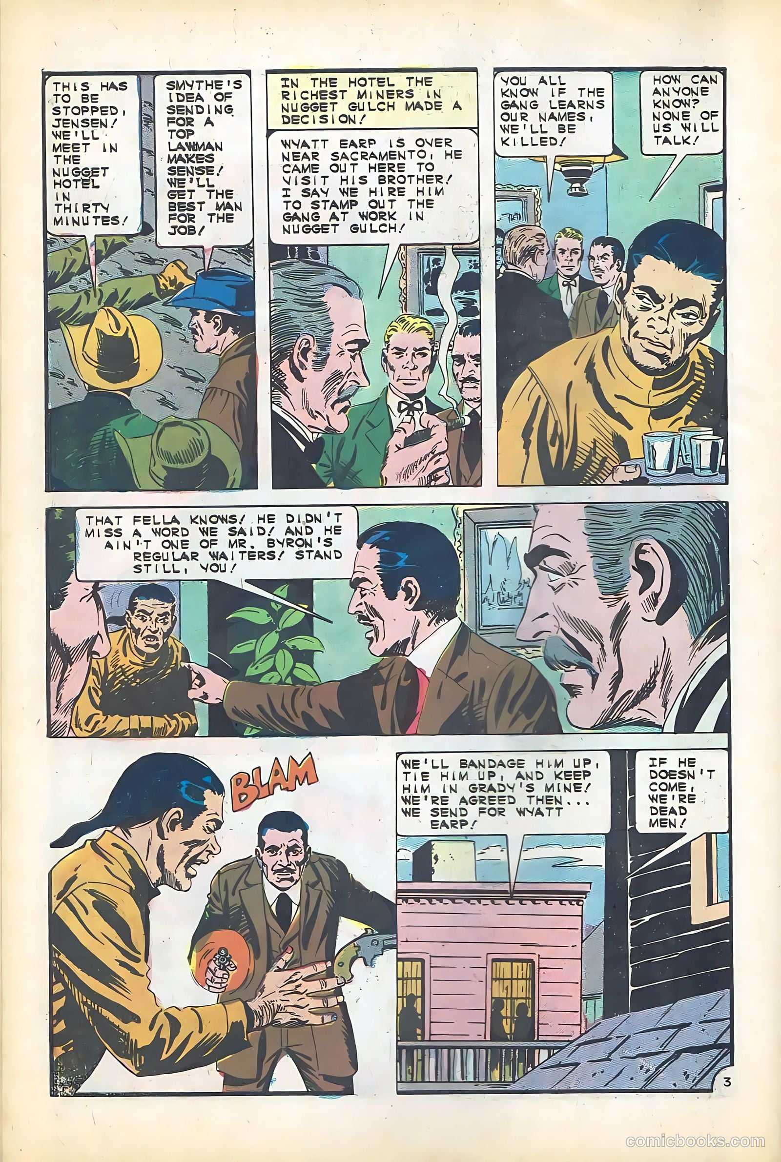 Wyatt Earp, Frontier Marshal #63 (1966) — page 6 of 35
