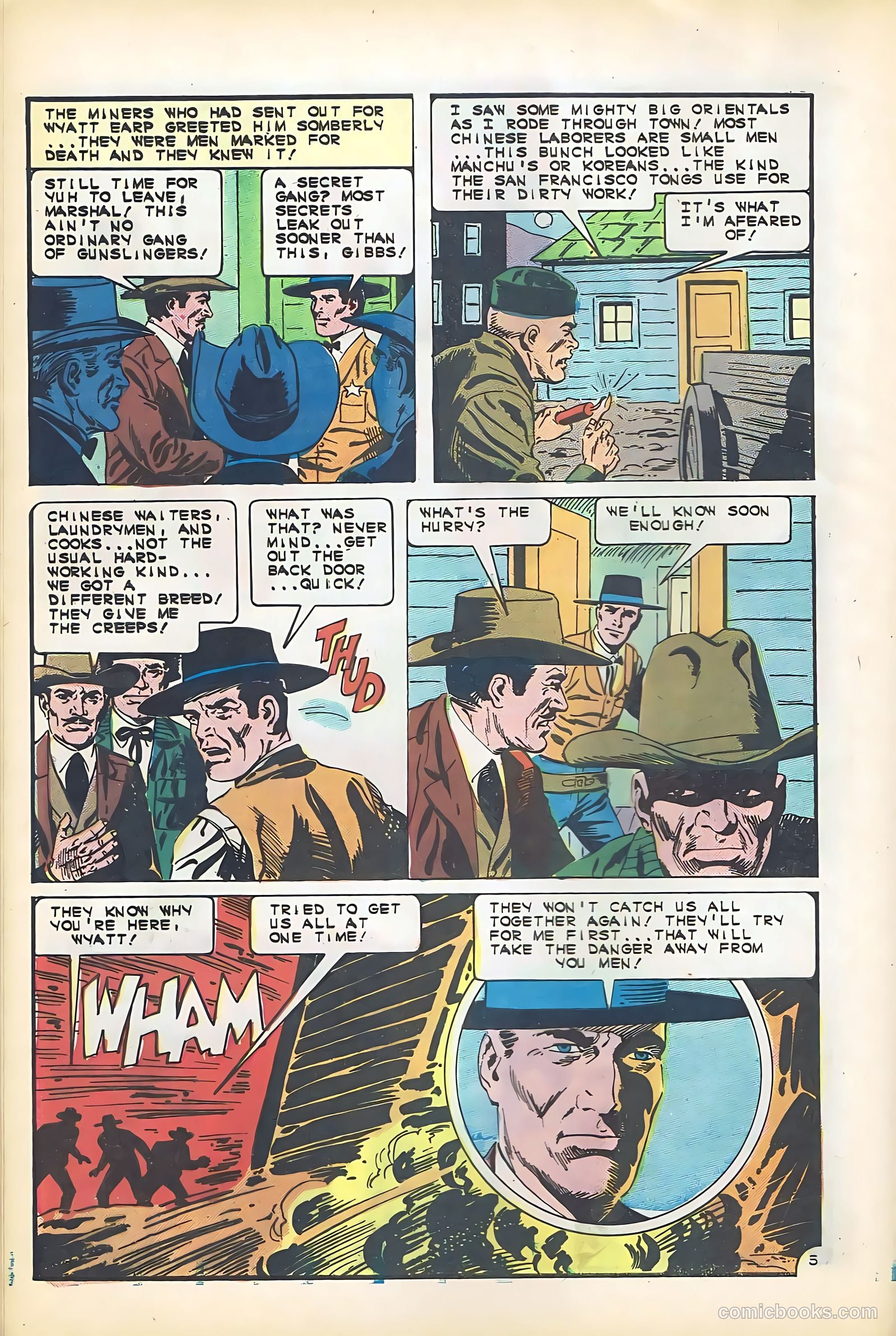 Wyatt Earp, Frontier Marshal #63 (1966) — page 8 of 35