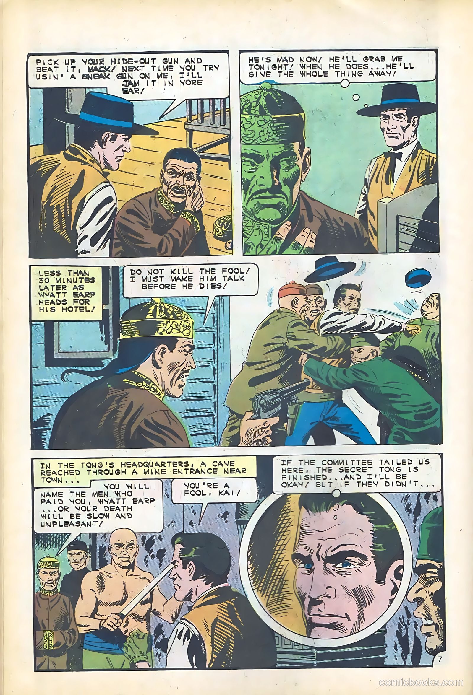 Wyatt Earp, Frontier Marshal #63 (1966) — page 10 of 35