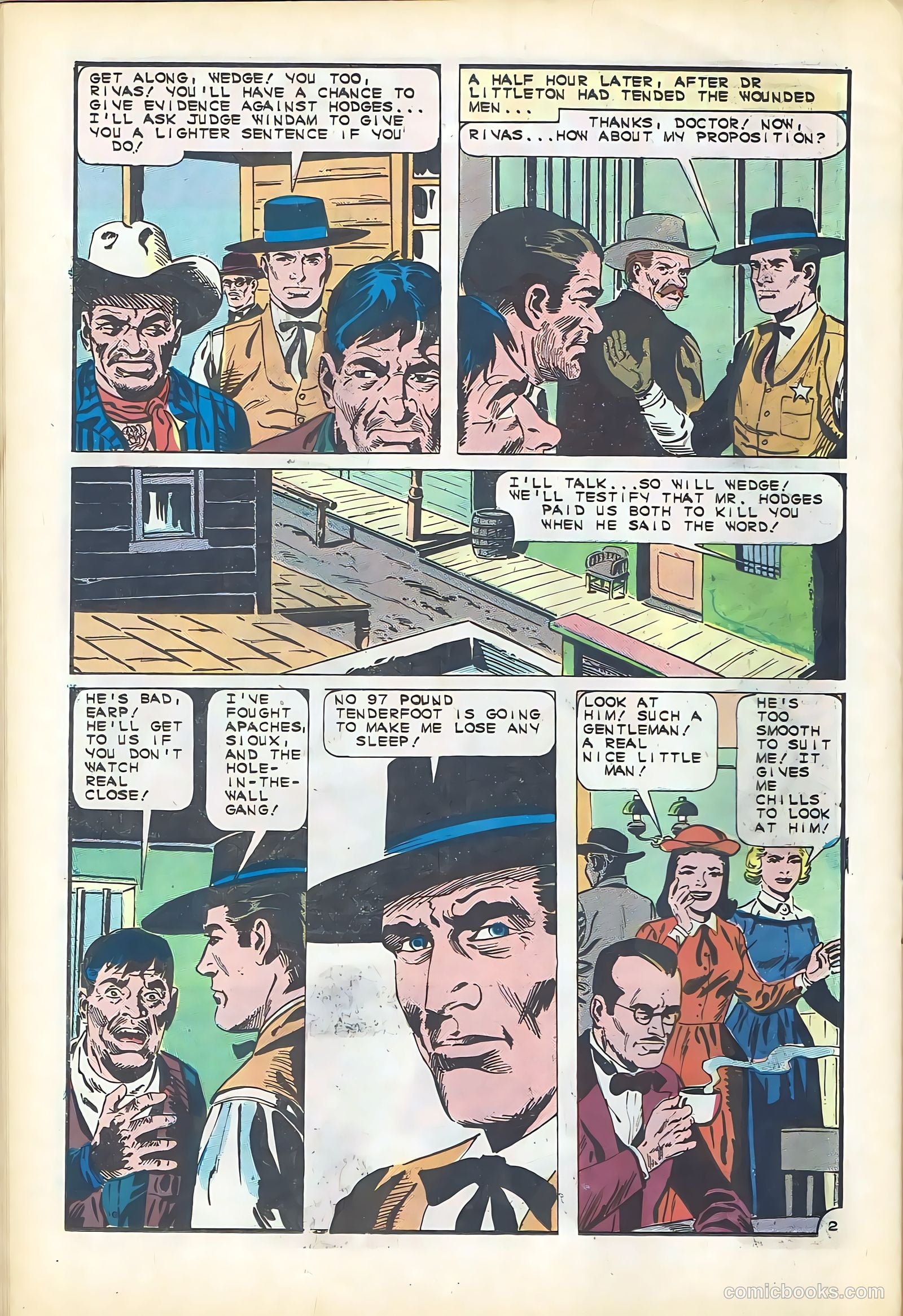 Wyatt Earp, Frontier Marshal #63 (1966) — page 25 of 35