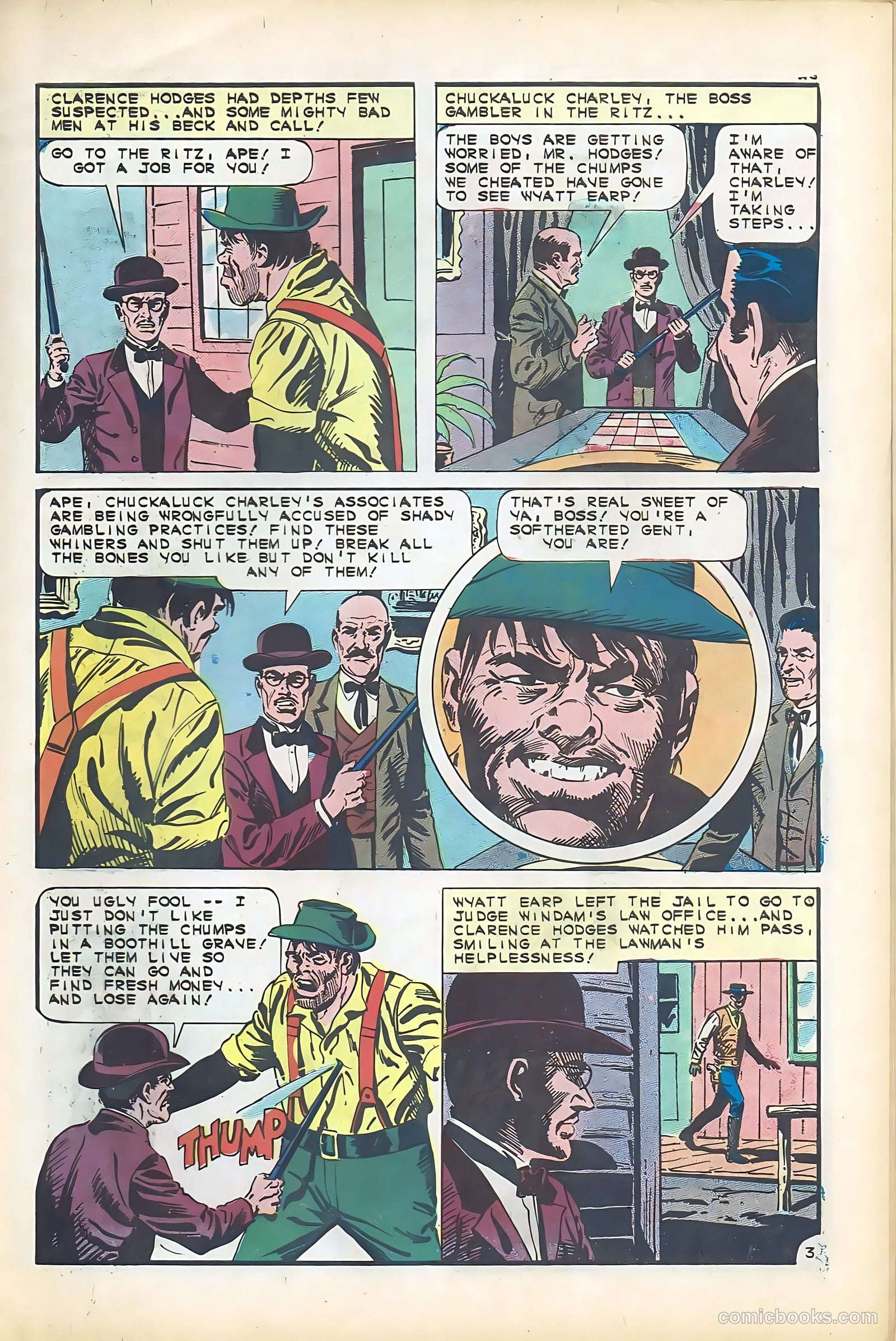 Wyatt Earp, Frontier Marshal #63 (1966) — page 26 of 35