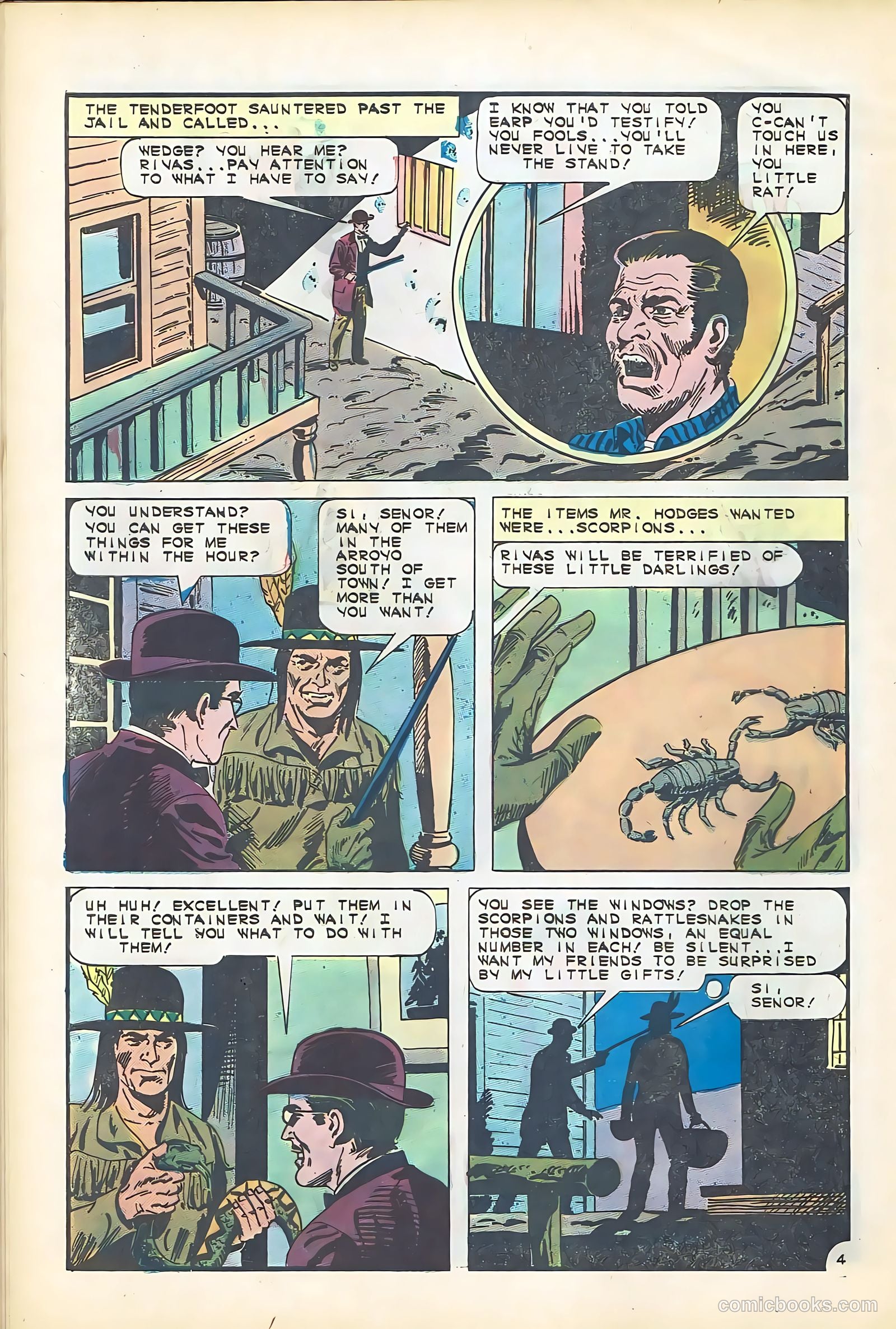Wyatt Earp, Frontier Marshal #63 (1966) — page 27 of 35