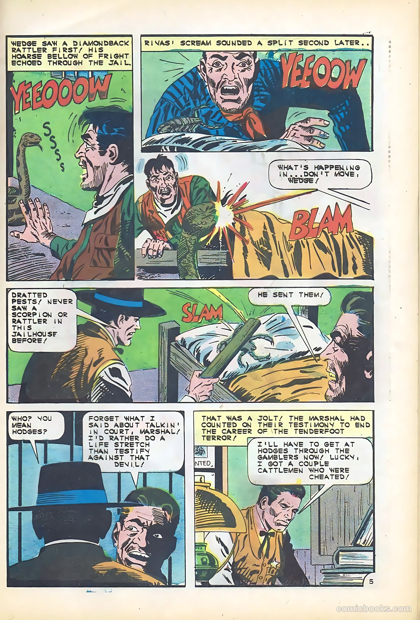 Wyatt Earp, Frontier Marshal #63 (1966) — page 28 of 35